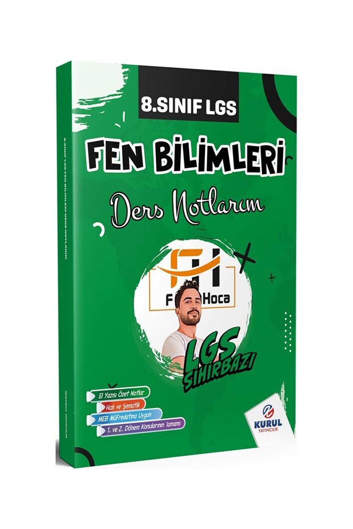 Kurul Yayıncılık KURUL - LGS SİHİRBAZI 8.SINIF FEN BİLİMLERİ DERS NOTLARIM 2025