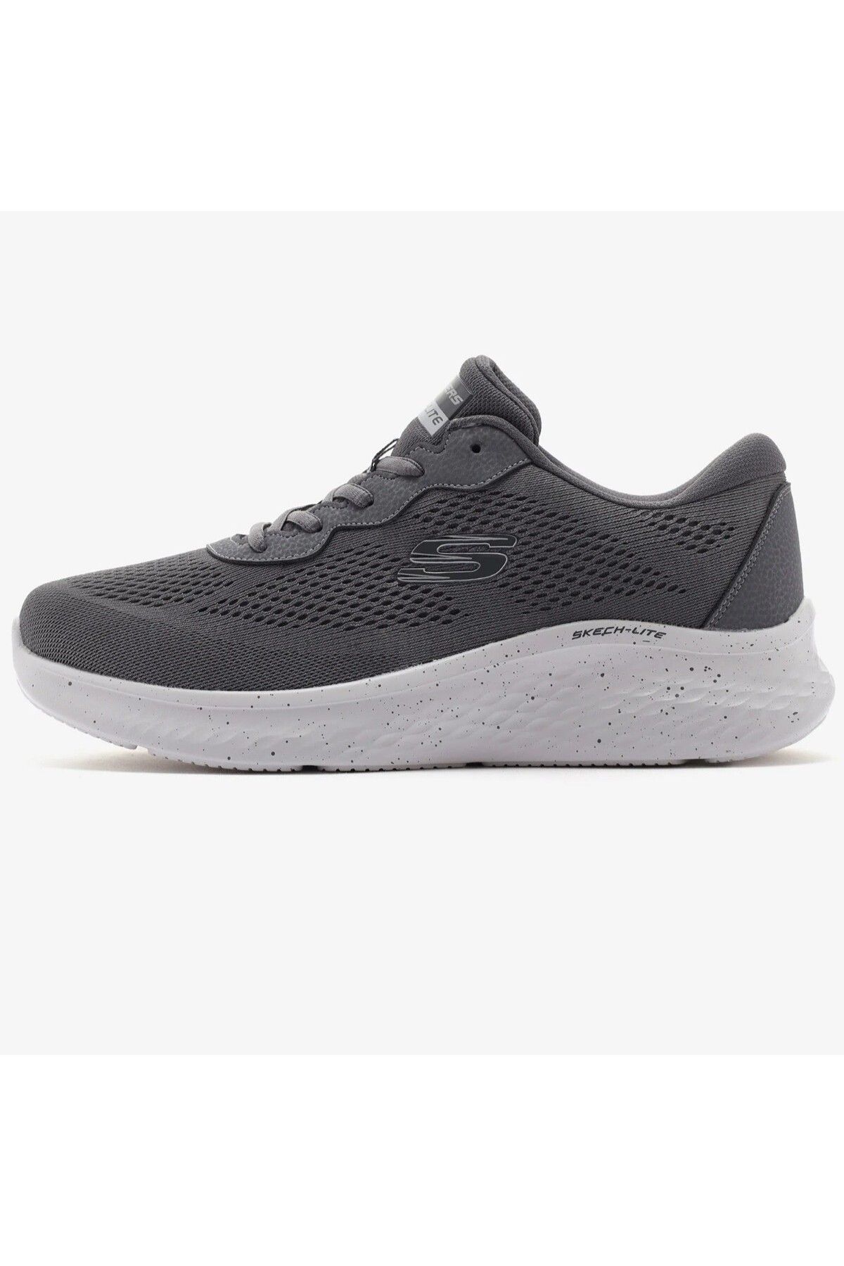 SKECHERS -Lite-Pro-Broadside Leather Mens Sneaker Nefes Alabilen Erkek Günlük Spor Ayakkabı Gri