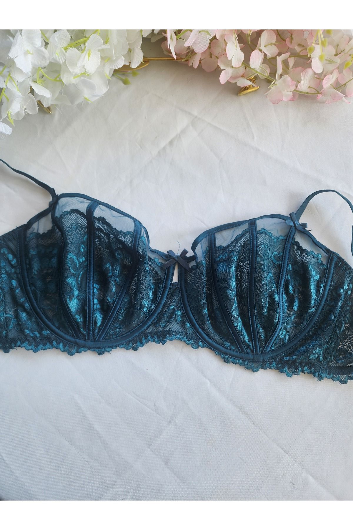 G&H UNDERWEAR Büyük beden dantel sütyen