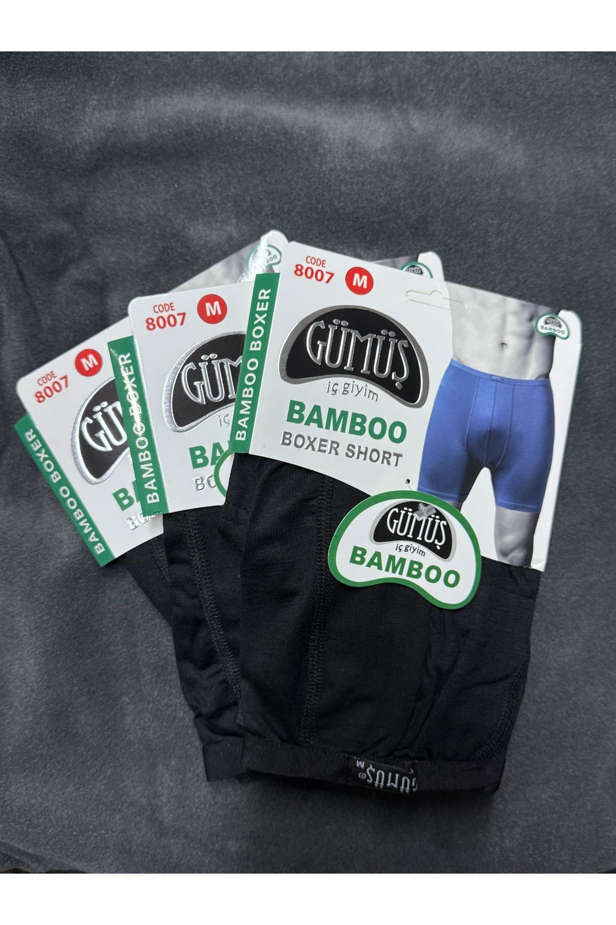 5.MEVSİM Gümüş Bambu Boxer - Tekli