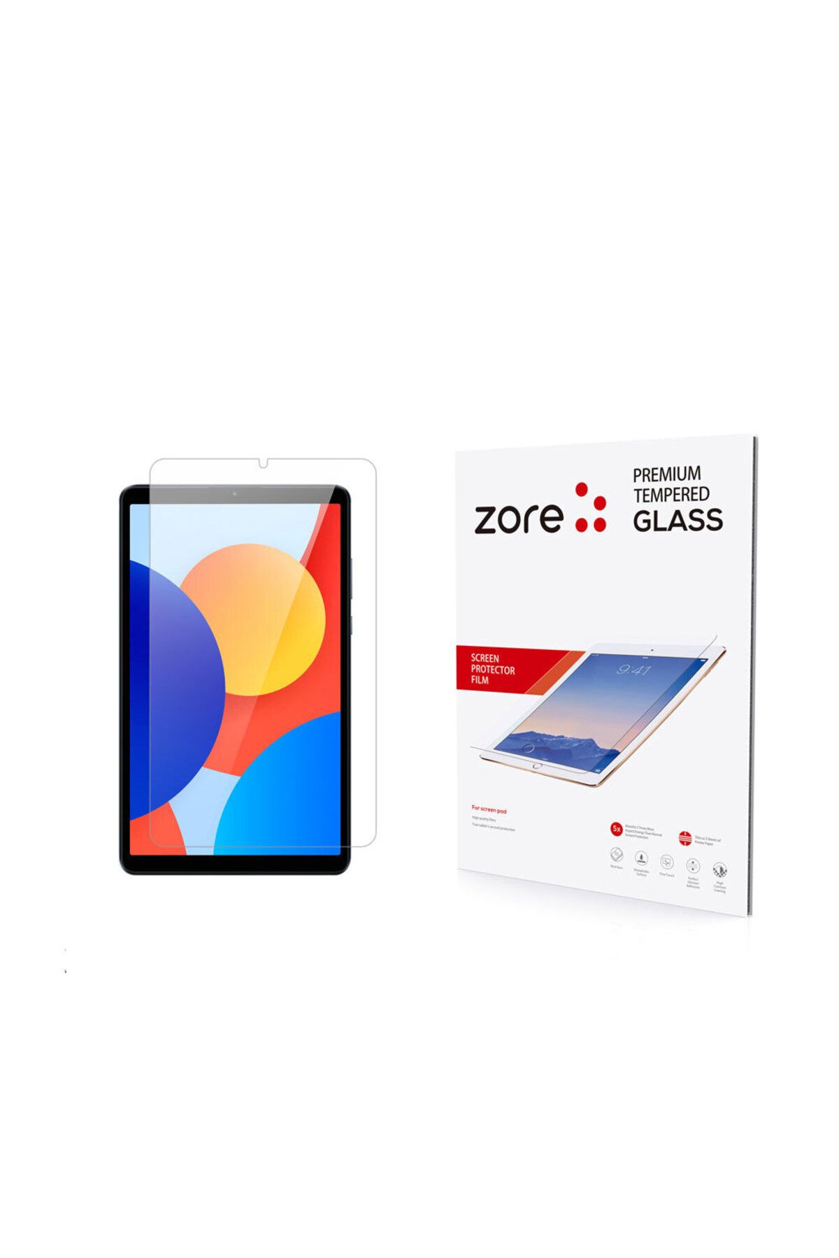 Vexor Xiaomi Redmi Pad SE 8.7 Uyumlu UCY Tablet Temperli Cam Ekran Koruyucu-Şeffaf