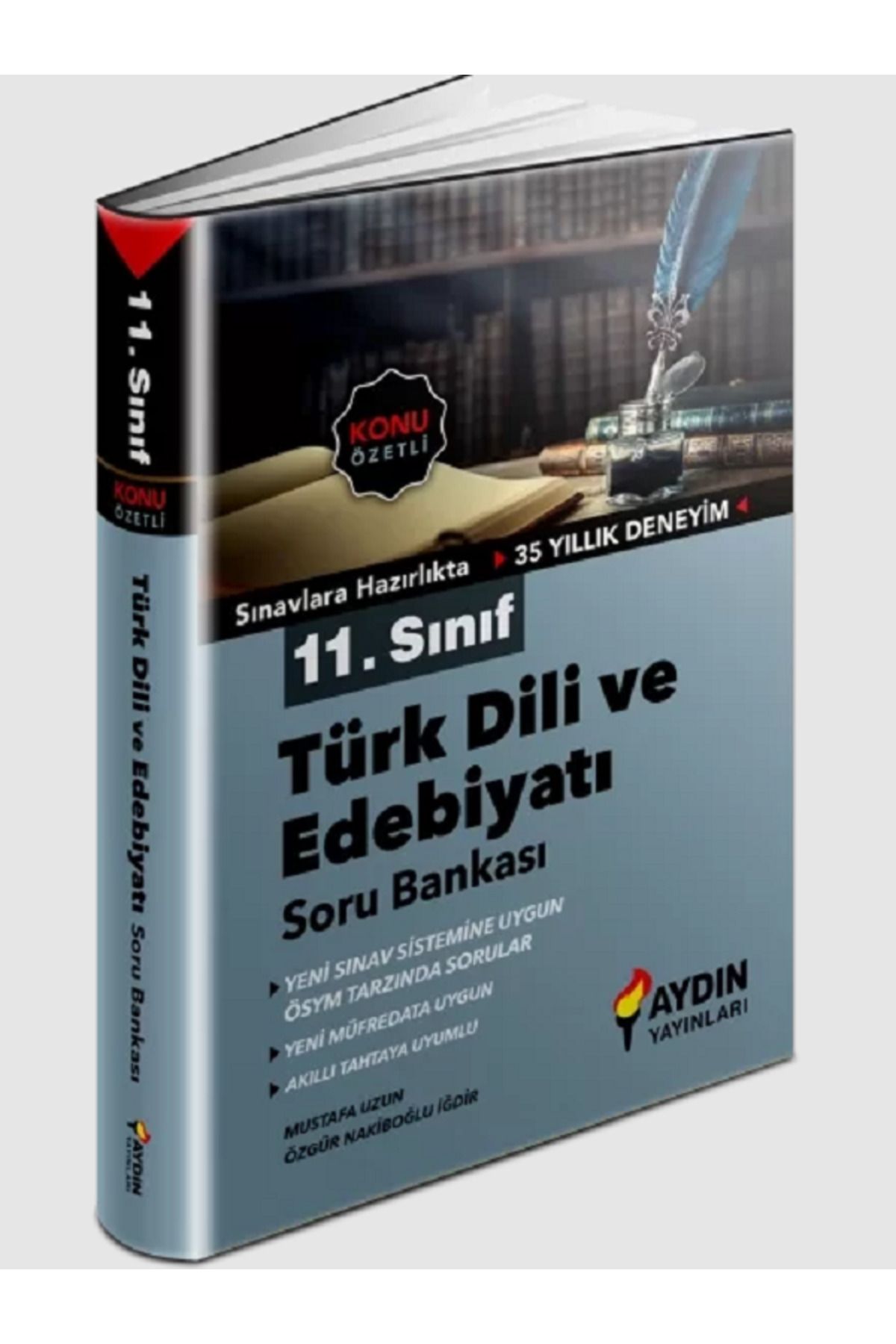 Evrensel İletişim Yayınları 11.Sınıf Aydın Yay. Türk Dili ve Edebiyatı Soru Bankası / Sınavlara Hazırlık / Video Çözümlü