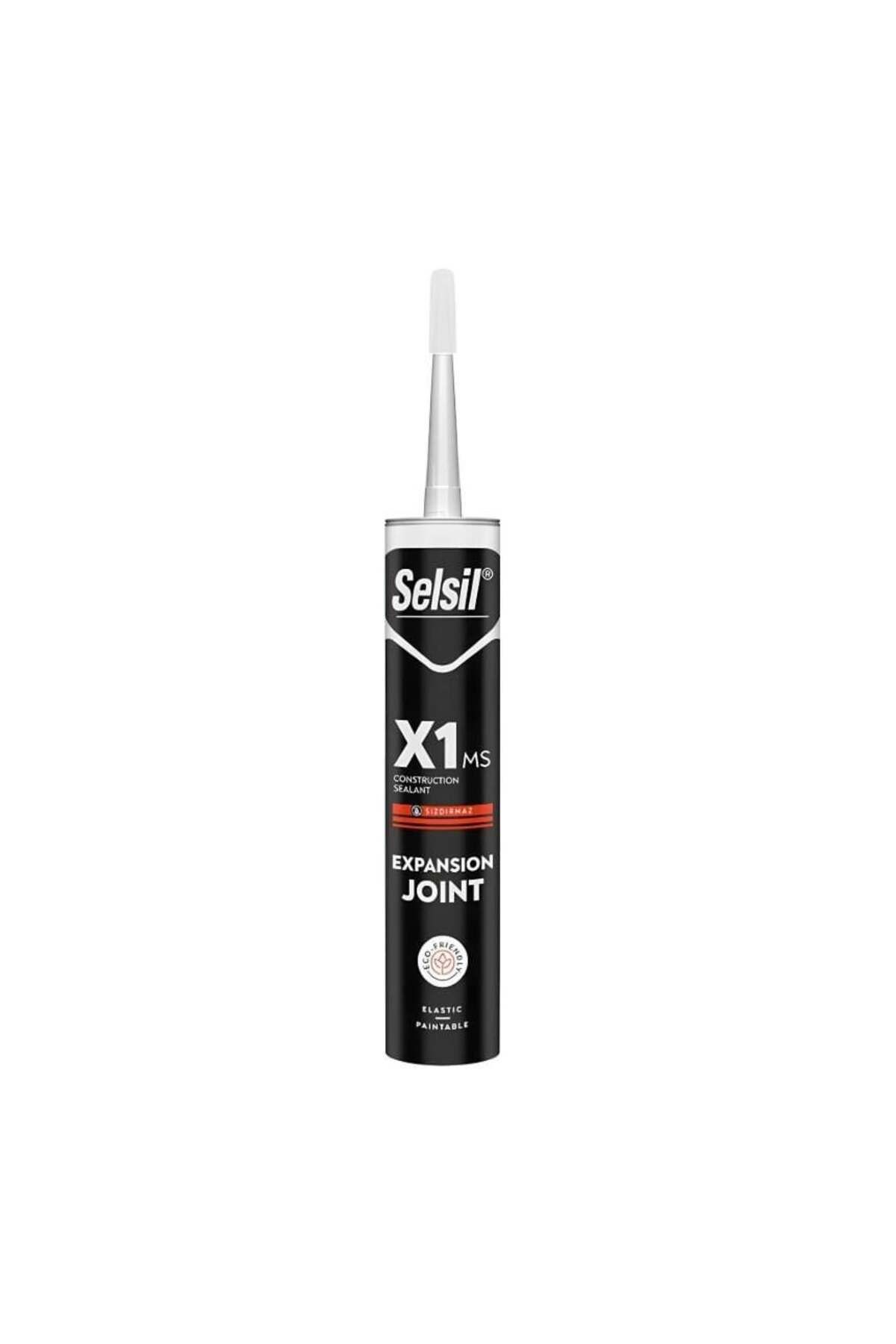 Toptan Bulurum Selsil X1 MS 290 ml Polimer Mastik Beyaz Islak Zemin İçin