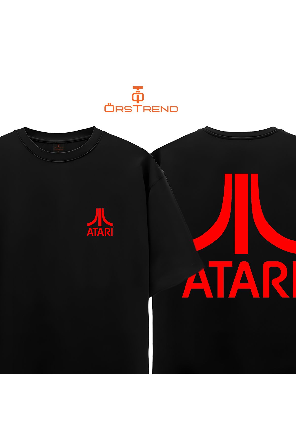 ÖRSTREND Atari Baskılı Oversize Unisex Tişört