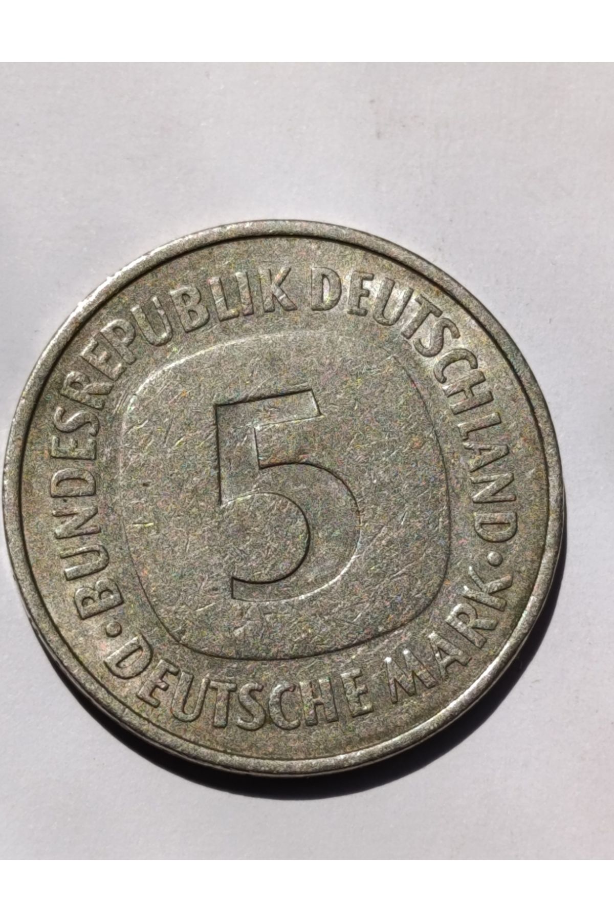 Koleksiyon ALMANYA 1975 YILI 5 MARK ÇA. *İLK BASKI*