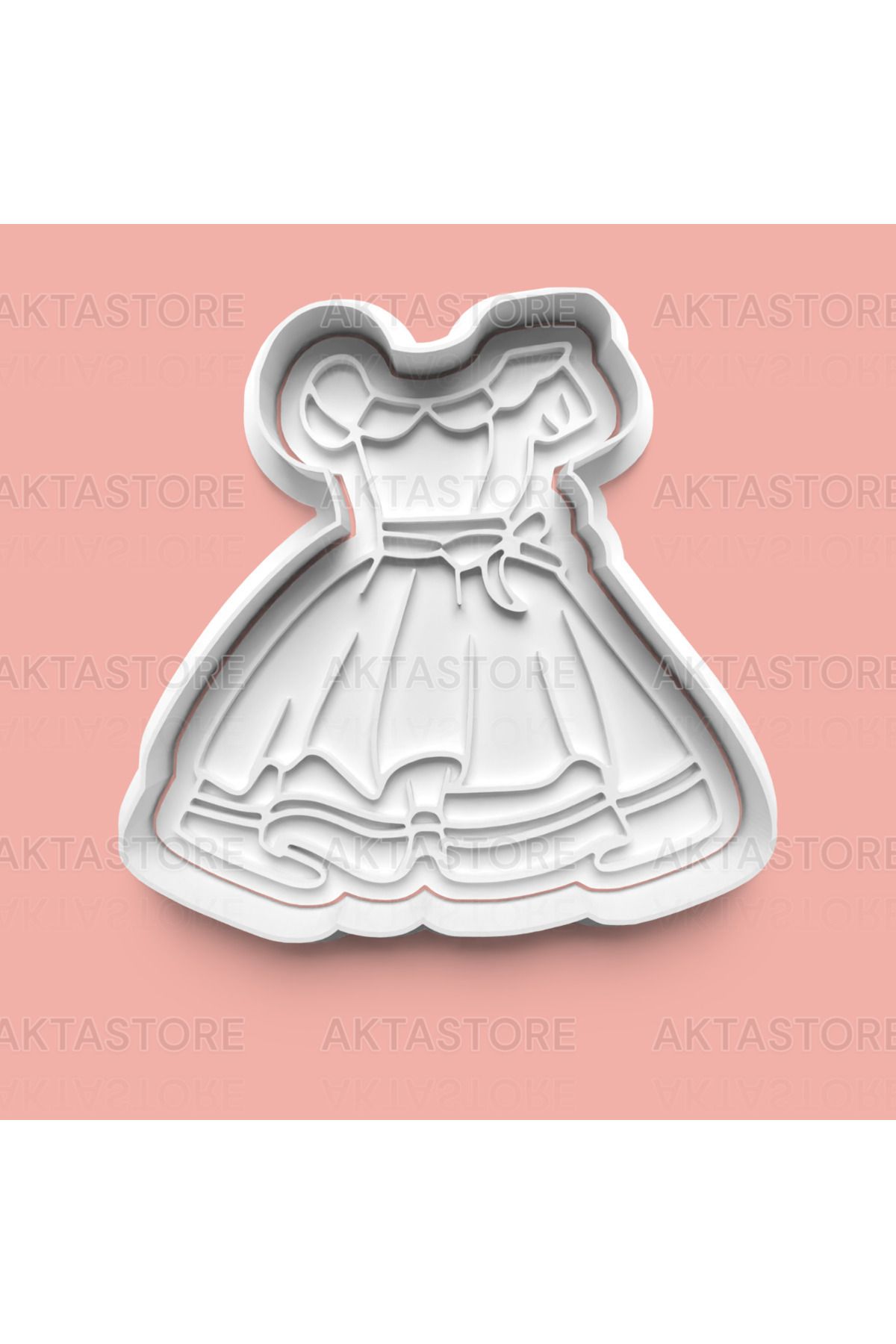 AKTASTORE Alice Harikalar Diyarında Elbise Kurabiye Kalıbı Ve Şeker Hamuru Kalıbı
