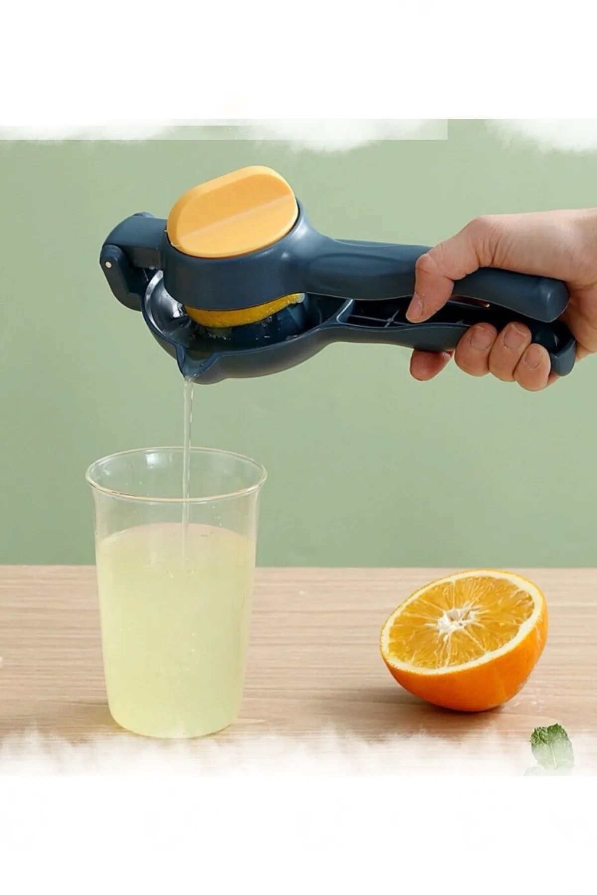 turzuccaciye-Plastic Lemon Squeezer New Generation Adjustable Practical Lemon Citrus Juicer 3