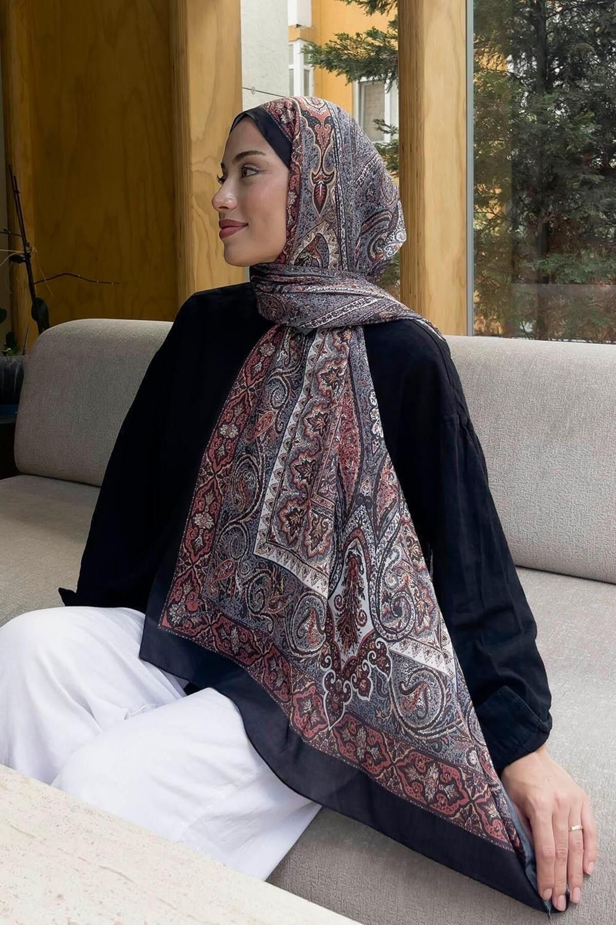 lamelif.com-Retro pattern cotton shawl tile 4