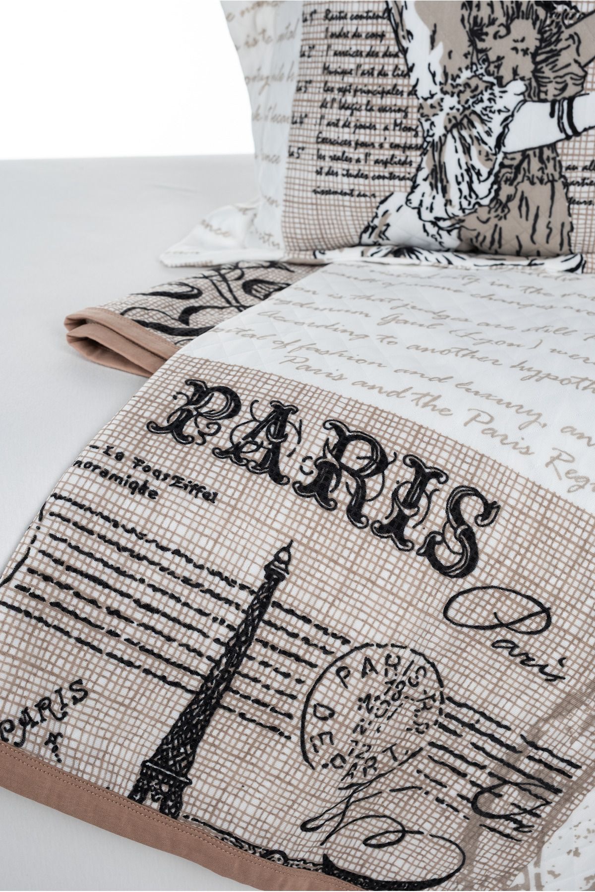 GAMA HOME-Jacquard Double Bed Cover / with Special Design Bag / with Different Color and Pattern Options 3