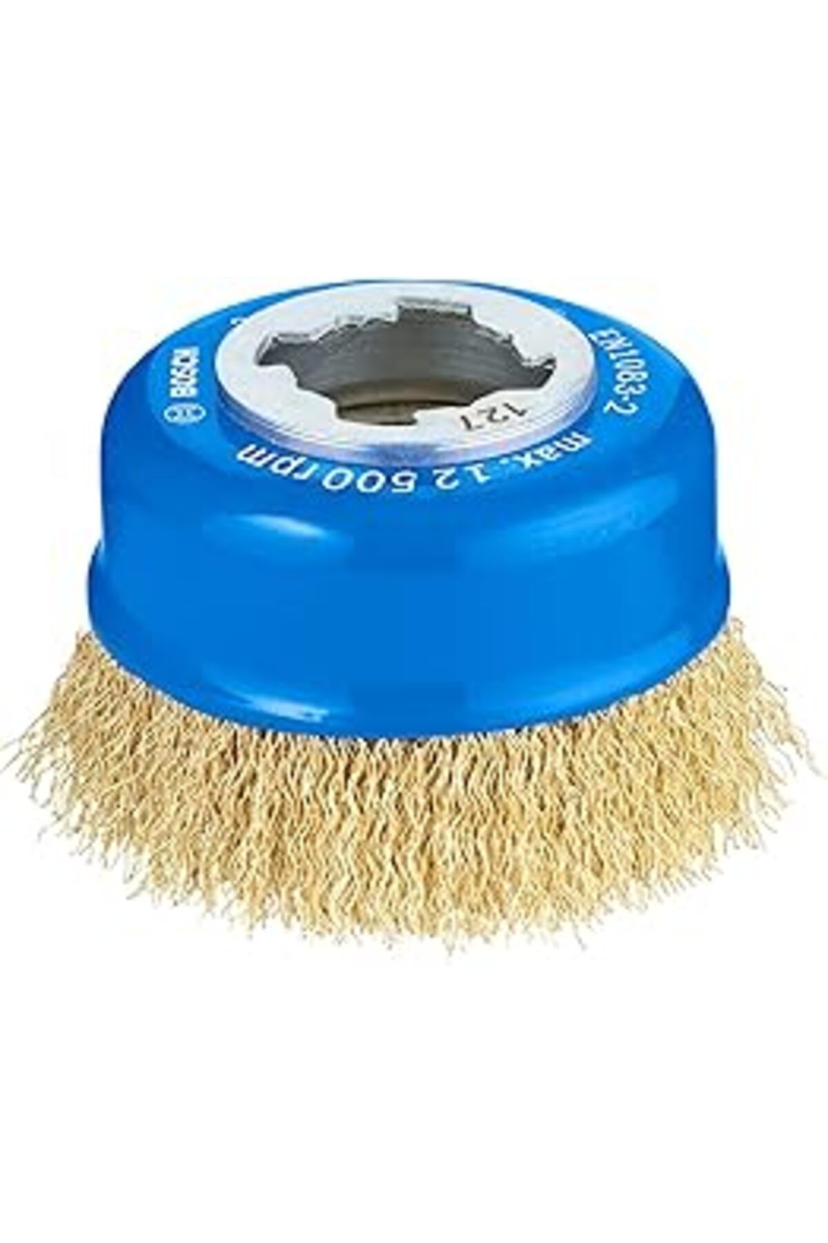 Pazarcan Bosch Professional 1 X Dalgalı Tencere Fırçası Clean (Metal, X-Lock, Ø 75 Mm, Tel Kalınlığı 0,3 Mm,