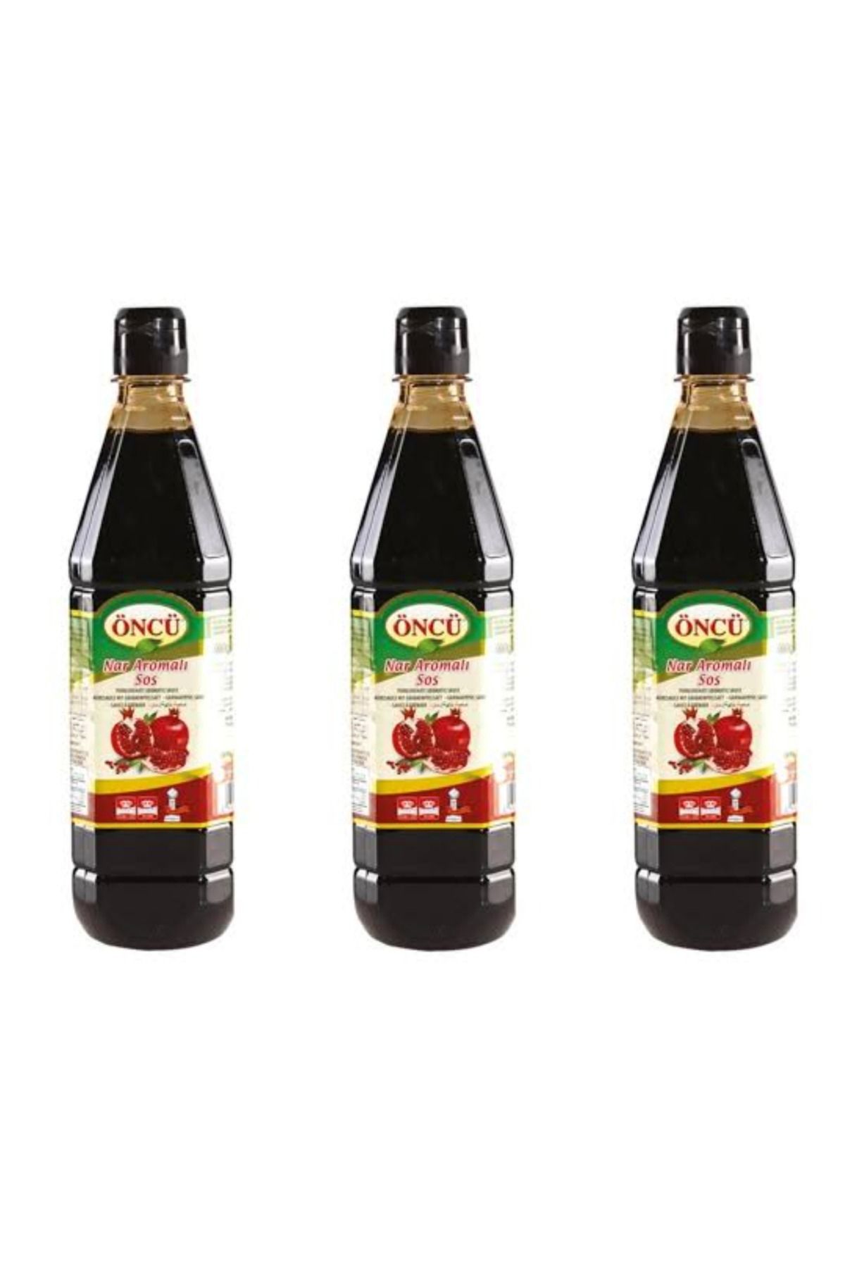Nar Aromalı Salata Sosu 700 G X 3 Adet ( Salata Ve Çiğ Köfteler Için)