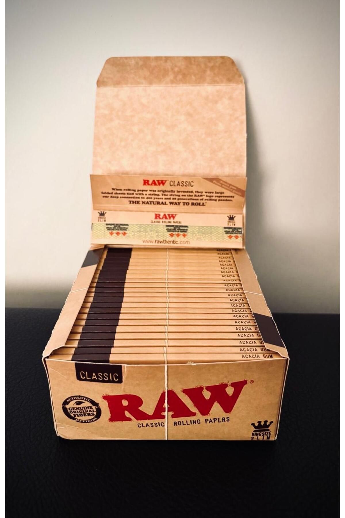 Rawthentic Raw Classic Slim 6*32 (4 Adet Zıvana )