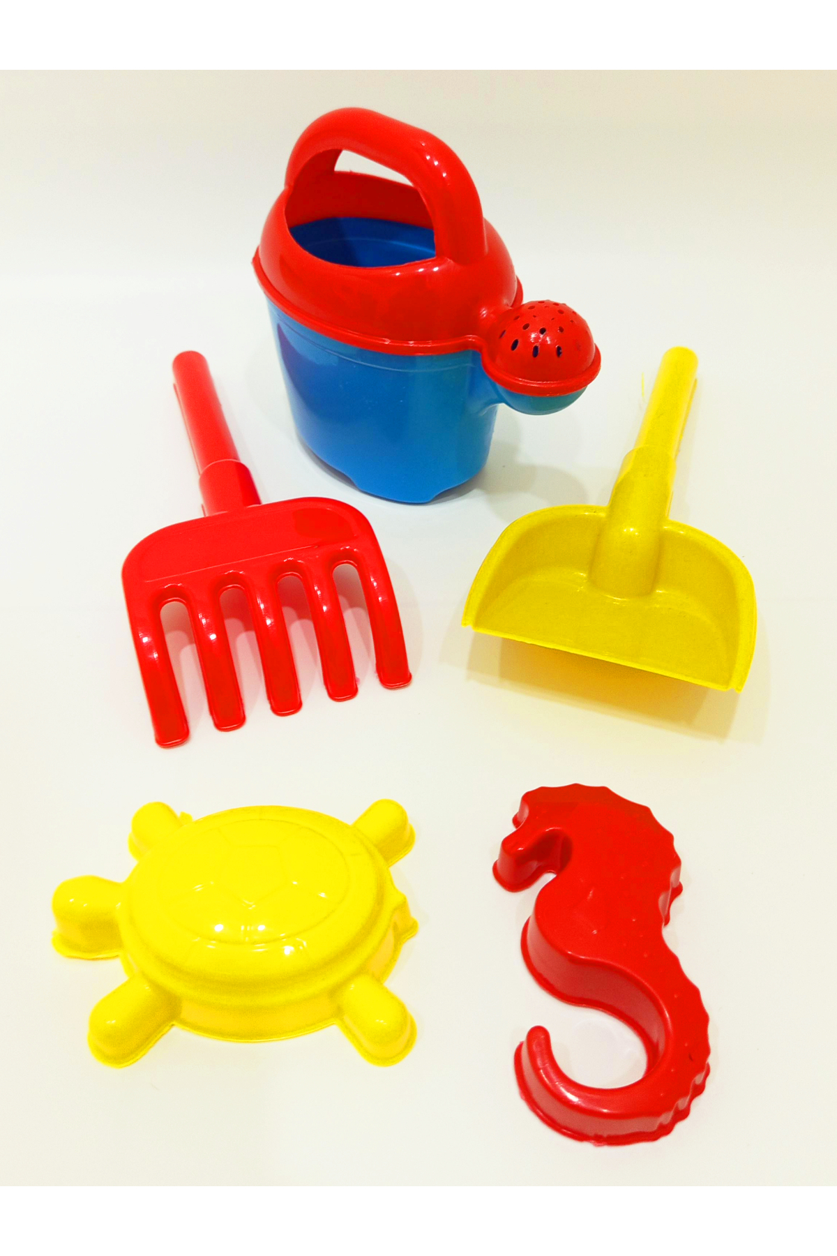 a v d a Sulama Kabı Kürek Tırmık Kum Kalıbı Plaj seti suluk ibrik fotoğrafı 2 (önizleme)