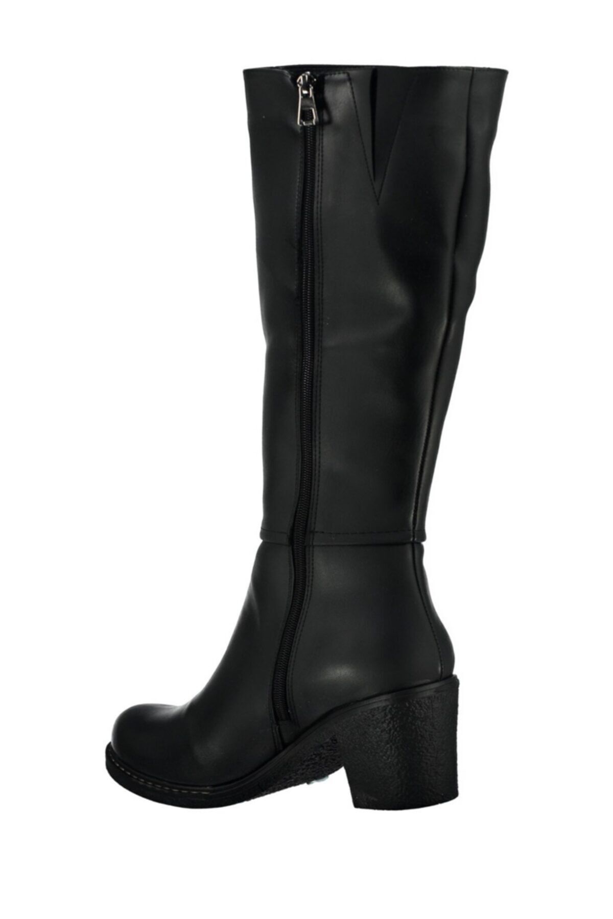 Fox Shoes-Черни дамски боти C674250309 4