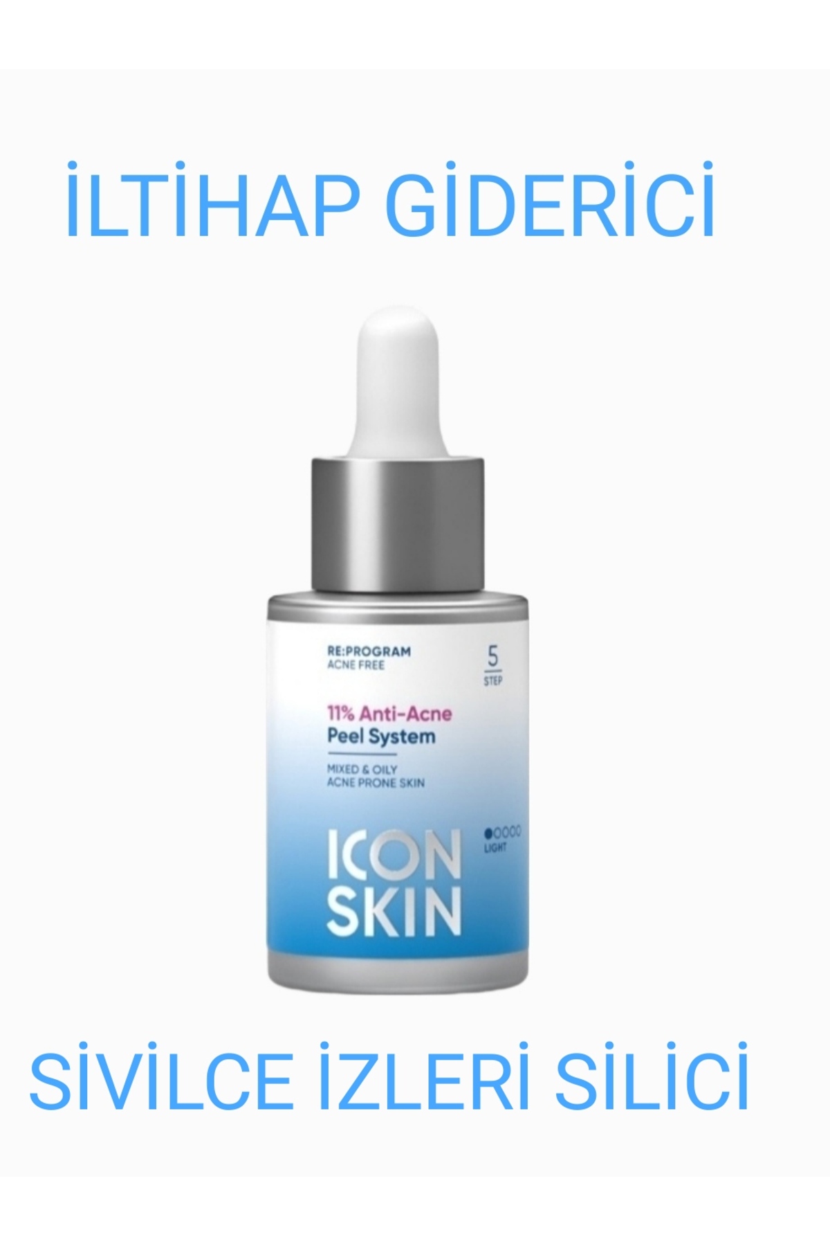 Sivilceye Eğilimli Sorunlu Ciltler Için Iltihap Giderici & Sivilc e Izleri Silici % 11 Peeling — İFS627 — تصویر 3 از 3