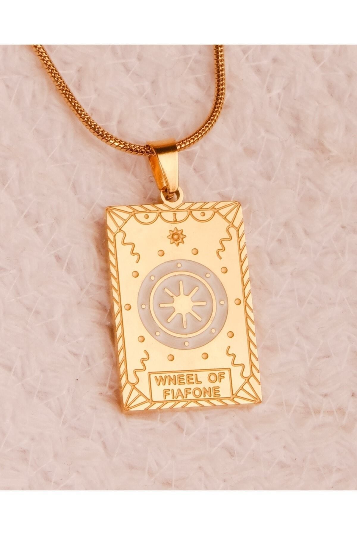 Lekka Design-Women's Jewelry Tarnish Free Steel Jewelry Tarot Necklace 2