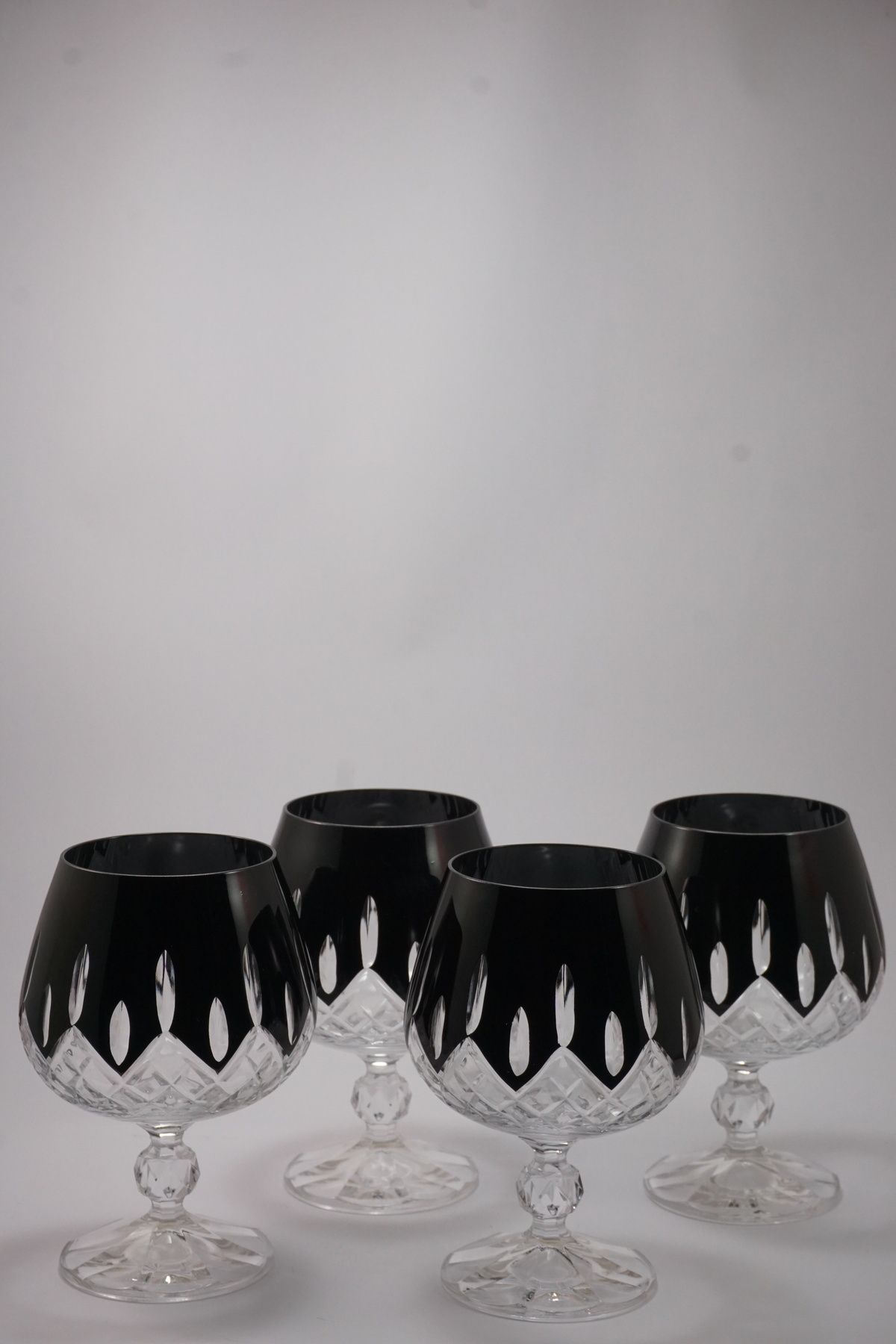 Maison Cristal d'Art Onyx Kristal Bardak / 4 Adet