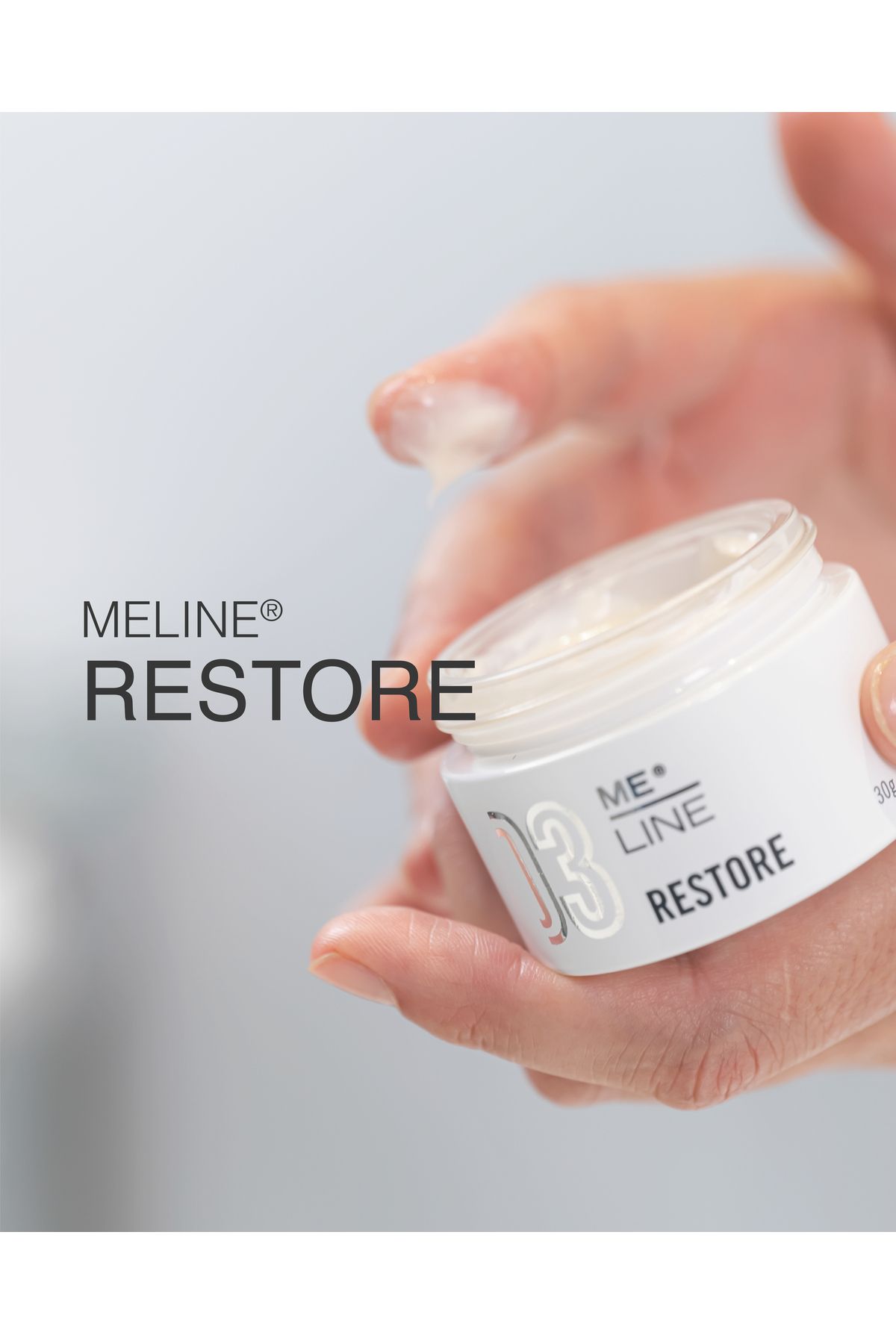 Meline Restore Leke Karşıtı Onarıcı Besleyici Bakım Kremi (Glycyrrhetinic Asit , Aloe Vera , Eşitleyici)