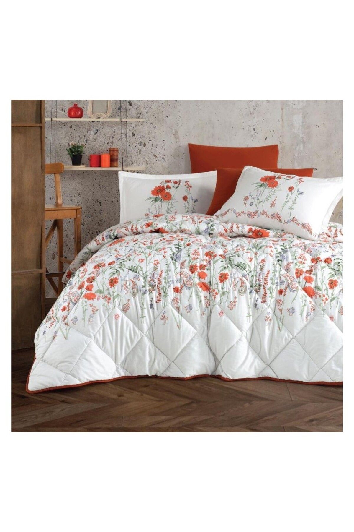 Clasy-100% Cotton Ranforce Single Sleeping Set Elyese V1 Tile 4