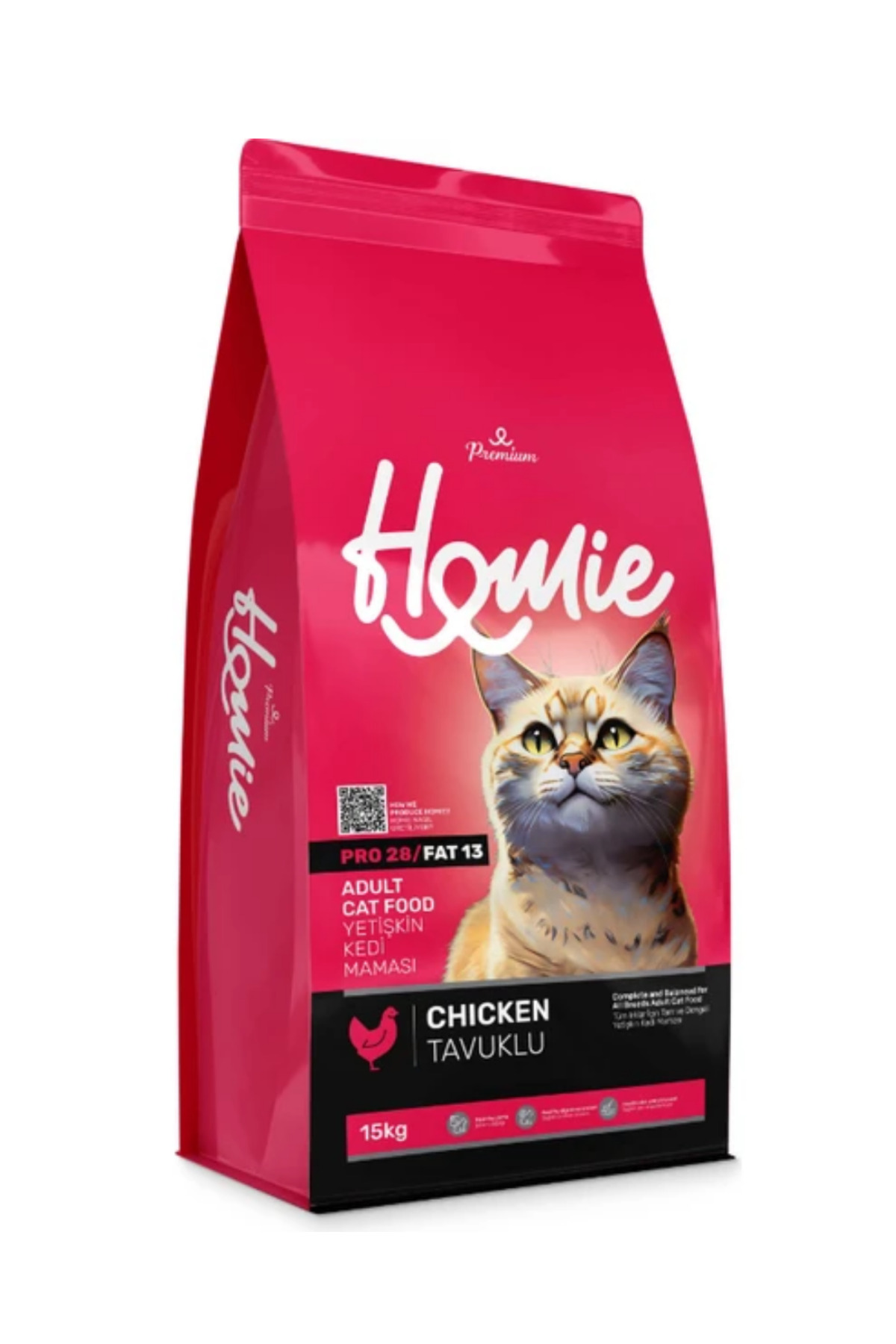 HOMİE KEDİ YETİŞKİN TAVUKLU 15 KG