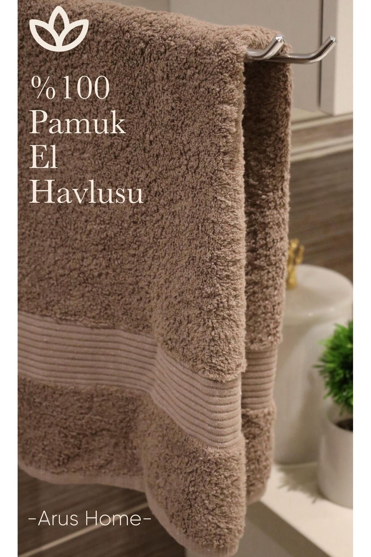 Arus Home Pamuk El Havlusu/ El Yüz Havlusu/ Banyo Havlusu