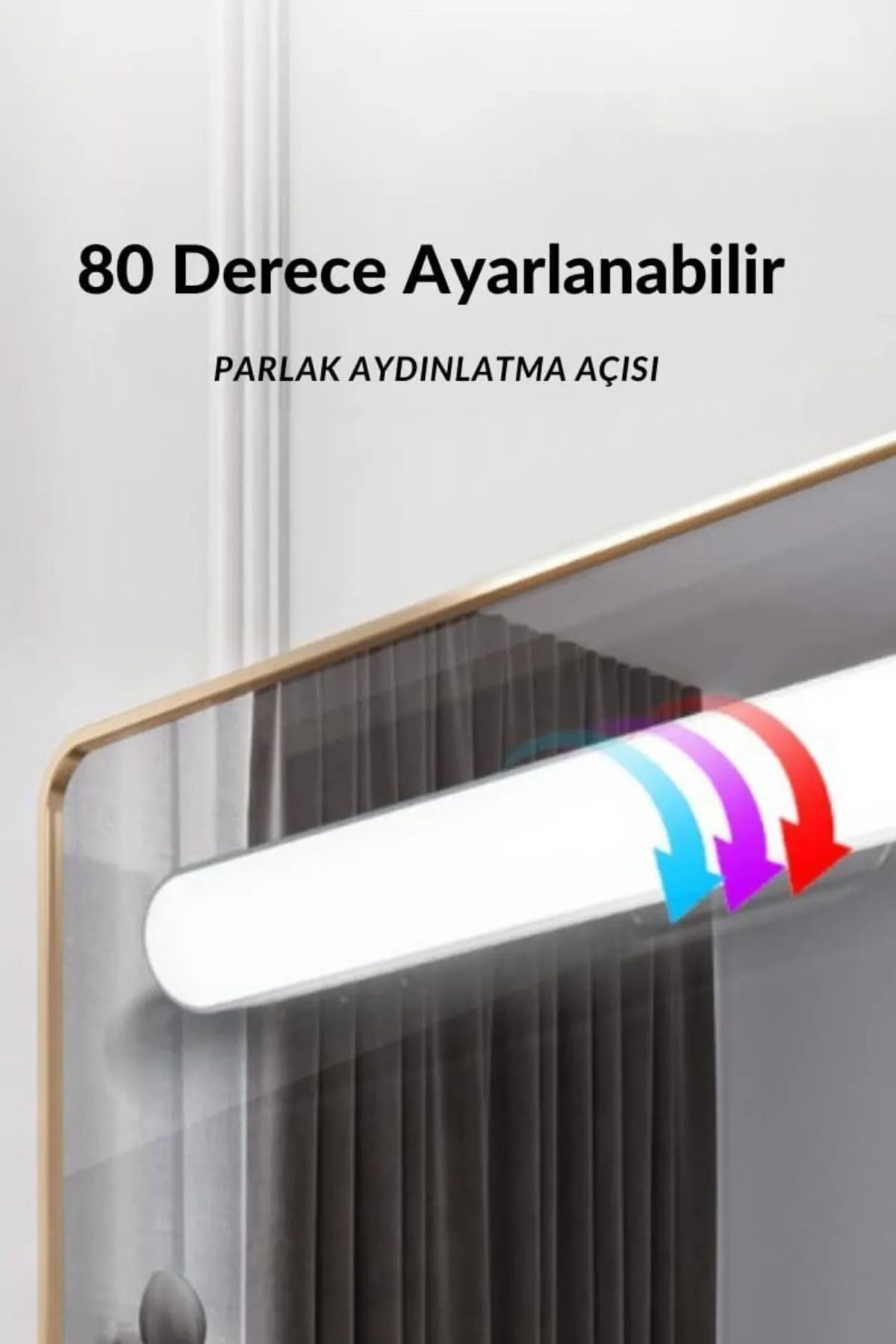 Martı Led Işık Micro Usb Şarjlı Kablosuz Led Lamba 3 Farklı Işık Led Aplik Dimlenebilir - 5