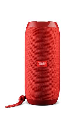 Powerway Wrx01 90 Db Sd Kart Aux Usb Girişli Kırmızı Kablosuz Bluetooth Speak...