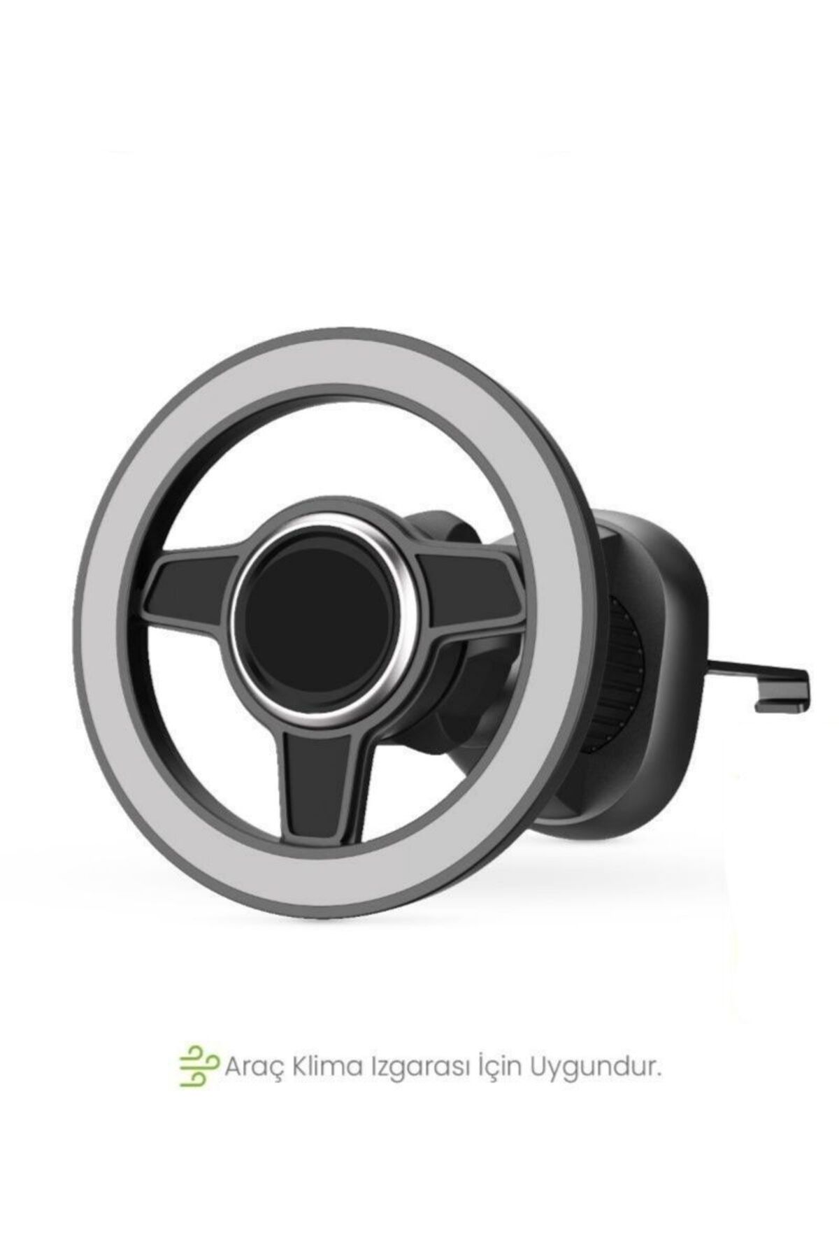 Etiget TOGG Uyumlu Magsafe Mıknatıslı Araç İçi Telefon Tutucu – Peteğe Takmalı, 360° Dönebilen RingSafe
