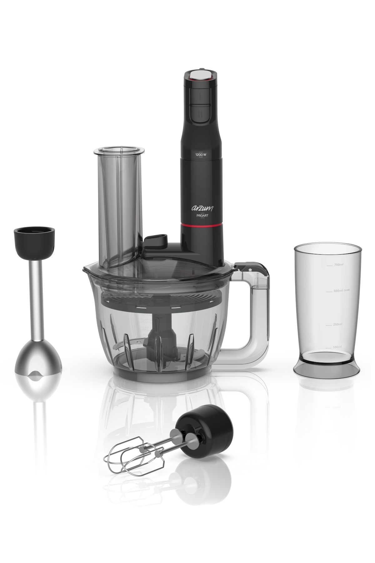 Arzum AR1149 ProArt Multi Blender Seti - Siyah
