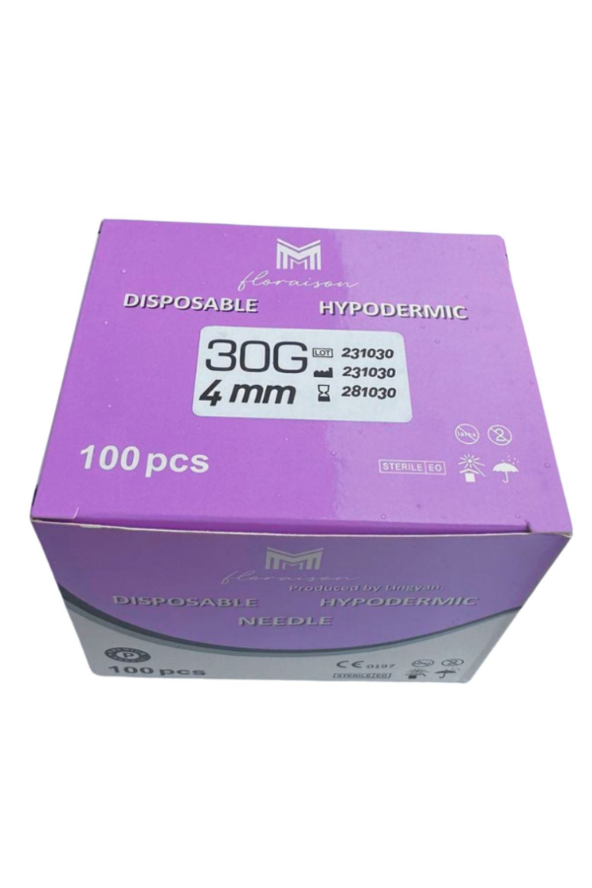 Floraison Medikal 30G x 4 MM Mezoterapi Enjektör Ucu (100 Adet)