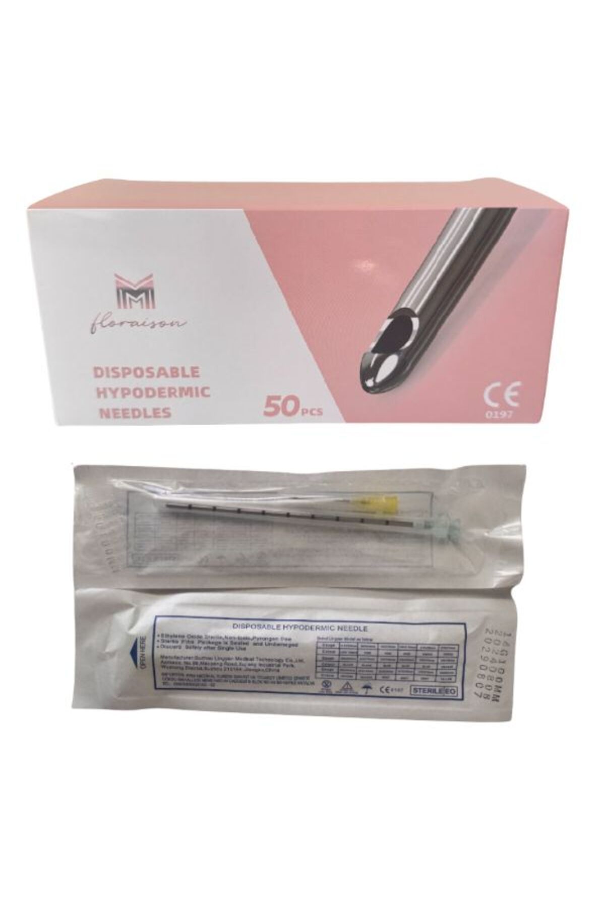 Floraison Medikal Dolgu Kanülü 14G x 100MM (50 Adet)