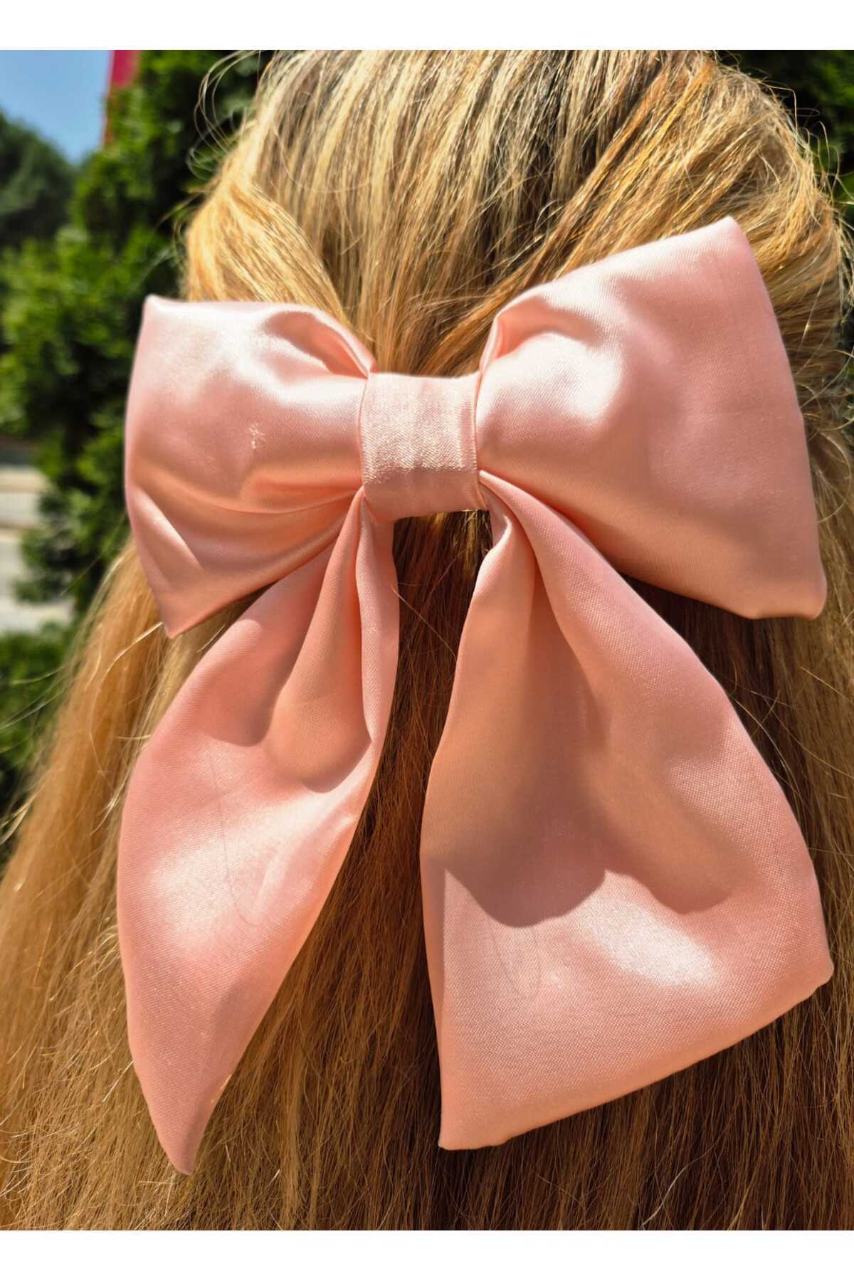 Elvinege Aksesuar Pembe Fiyonk Toka - Klipsli Fiyonk Toka görsel 4
