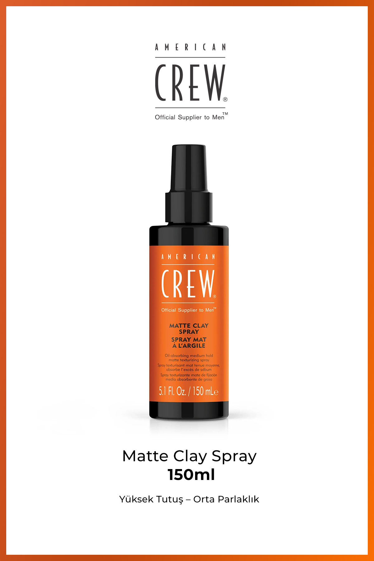 American Crew MATTE CLAY SPRAY 150 ml — 7263057000