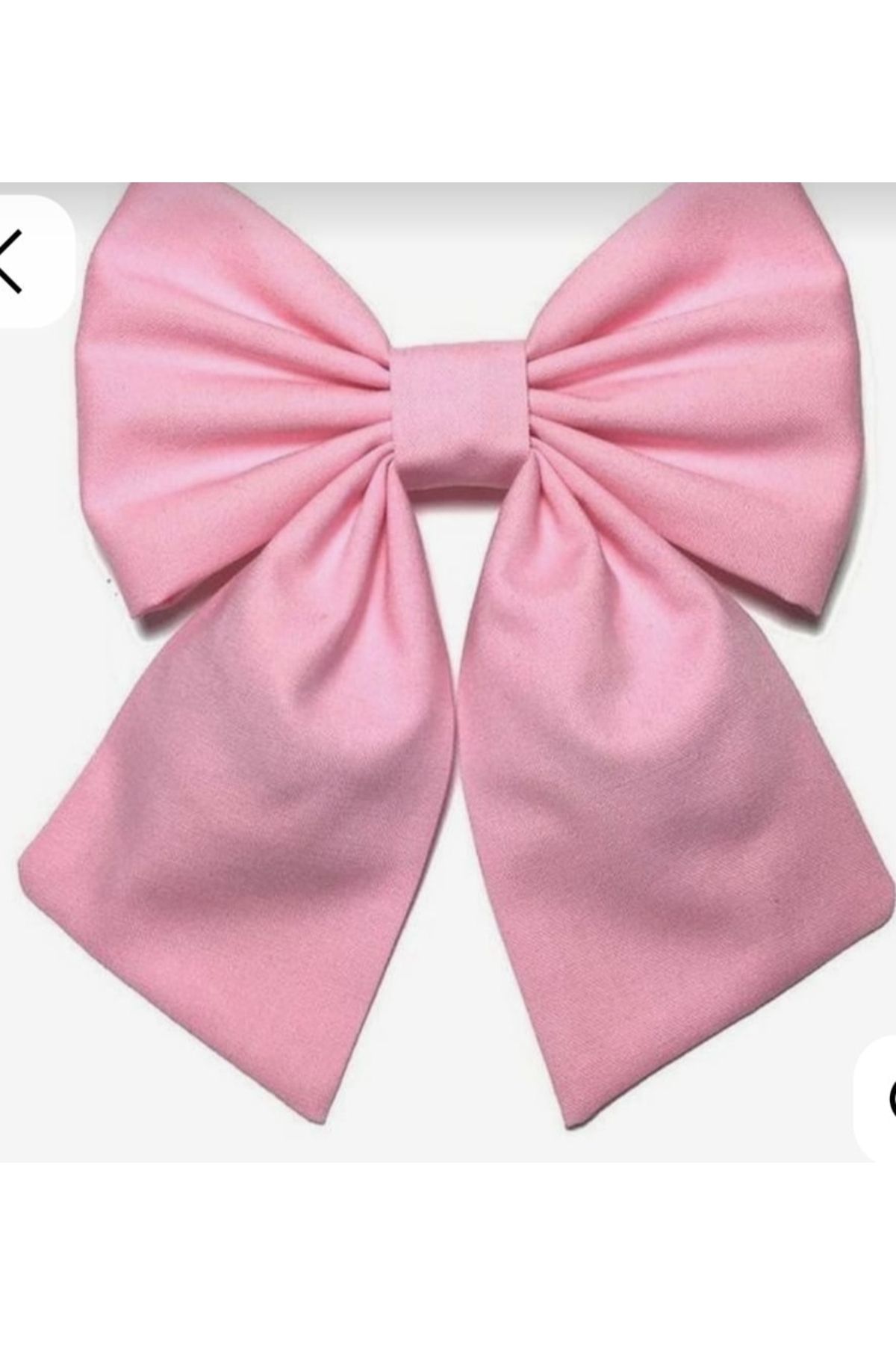Elvinege Aksesuar Pembe Fiyonk Toka - Klipsli Fiyonk Toka