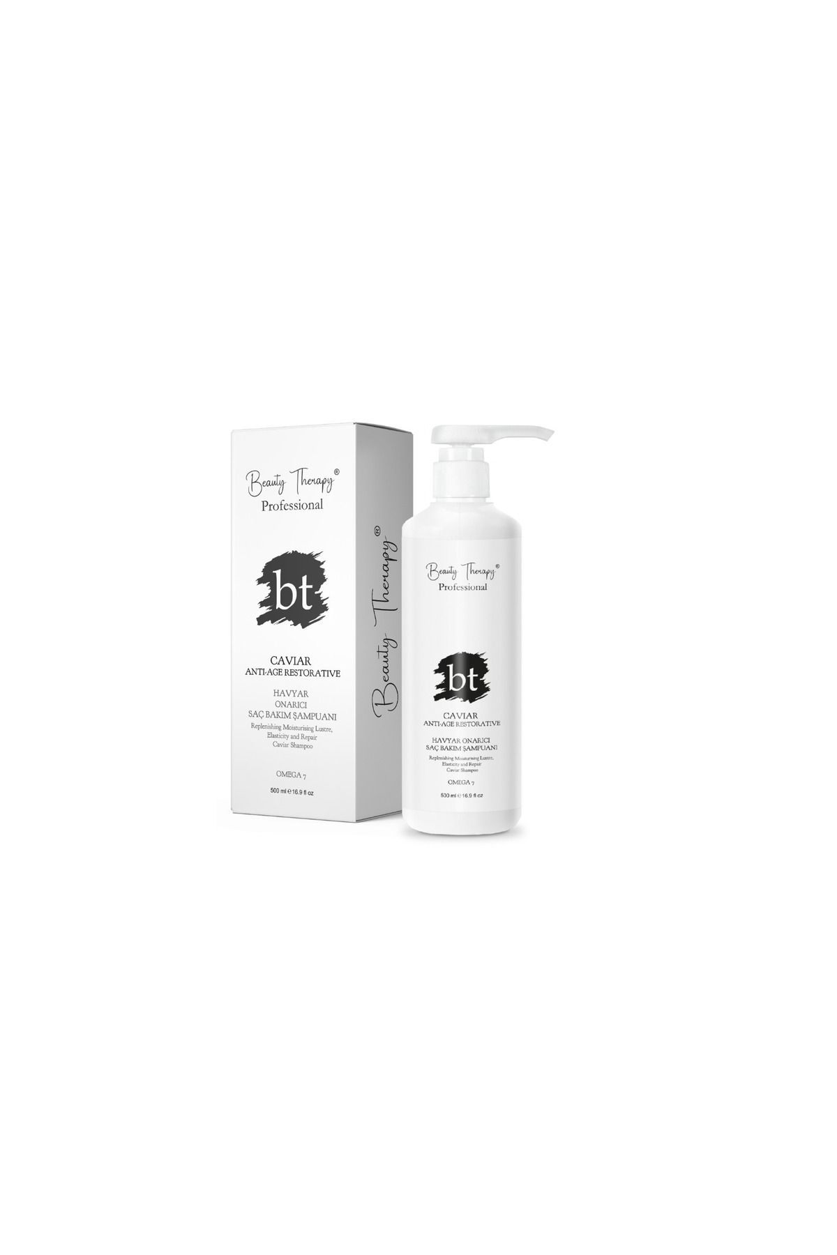 Beauty Therapy-Cavi̇ar Protein Anti-Age Repairing Hair Care Shampoo 500ml 2