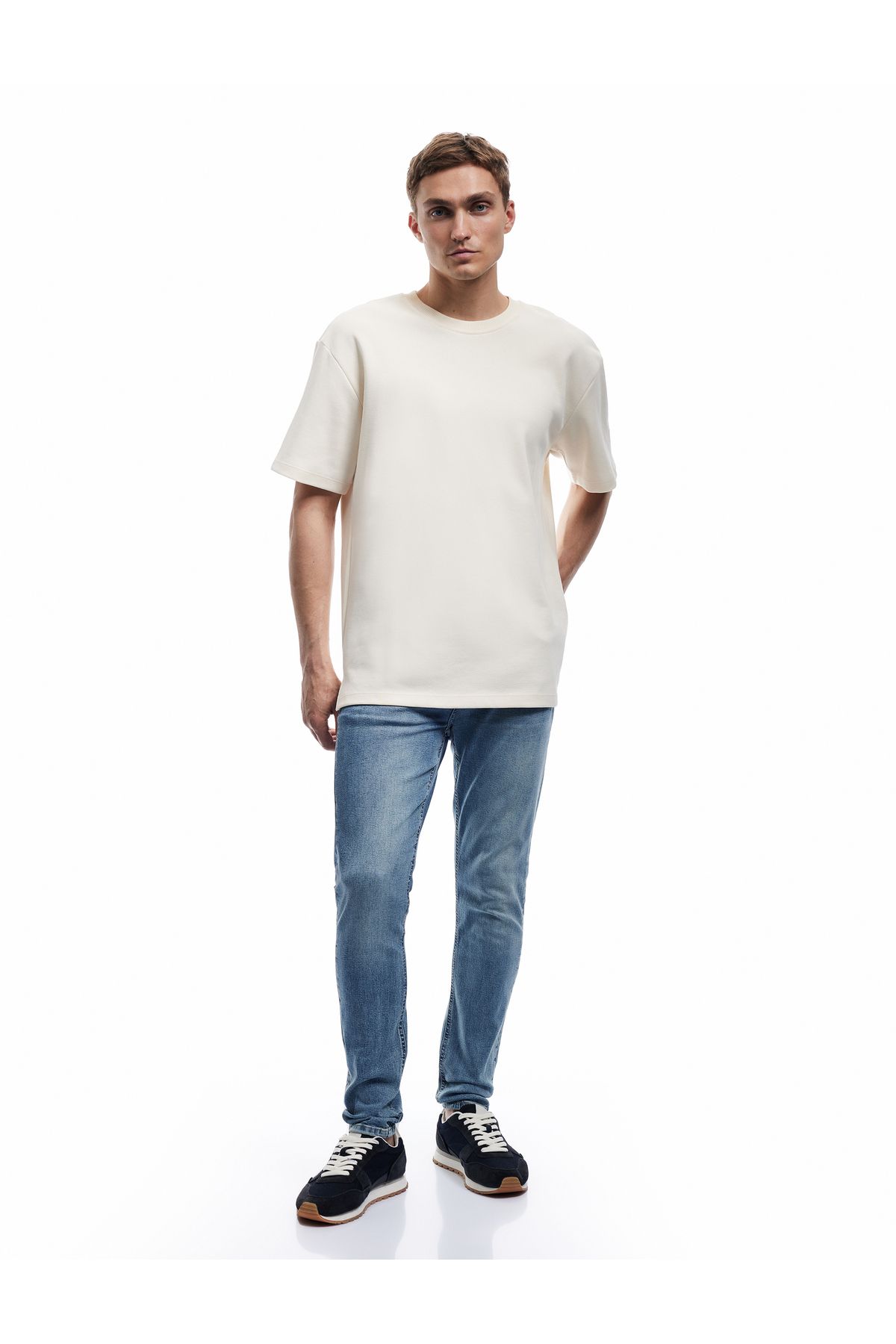 Koton Normal Bel Pamuklu Skinny Fit Jean Pantolon - Michael Jean