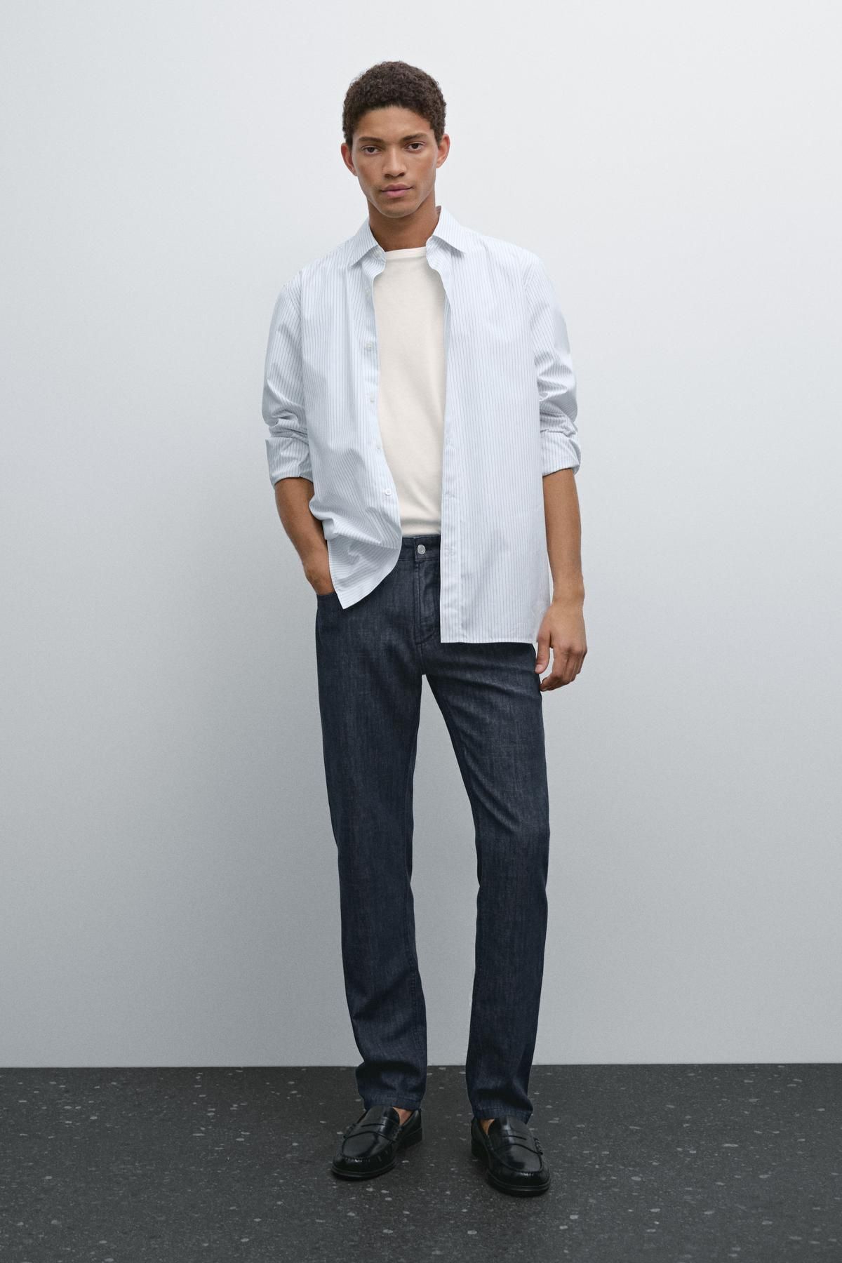 Massimo Dutti Hafif tapered fit jean