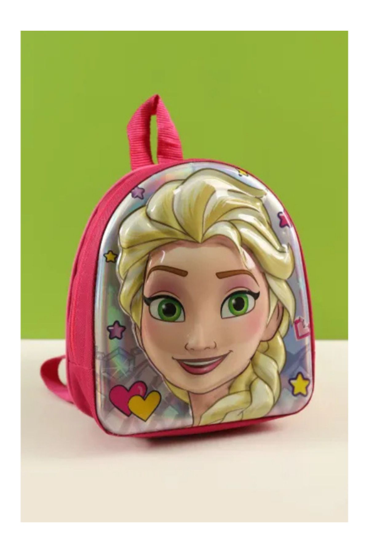 Doze Elsa Karlar Prensesi Desenli Kız Çocuk Çantası