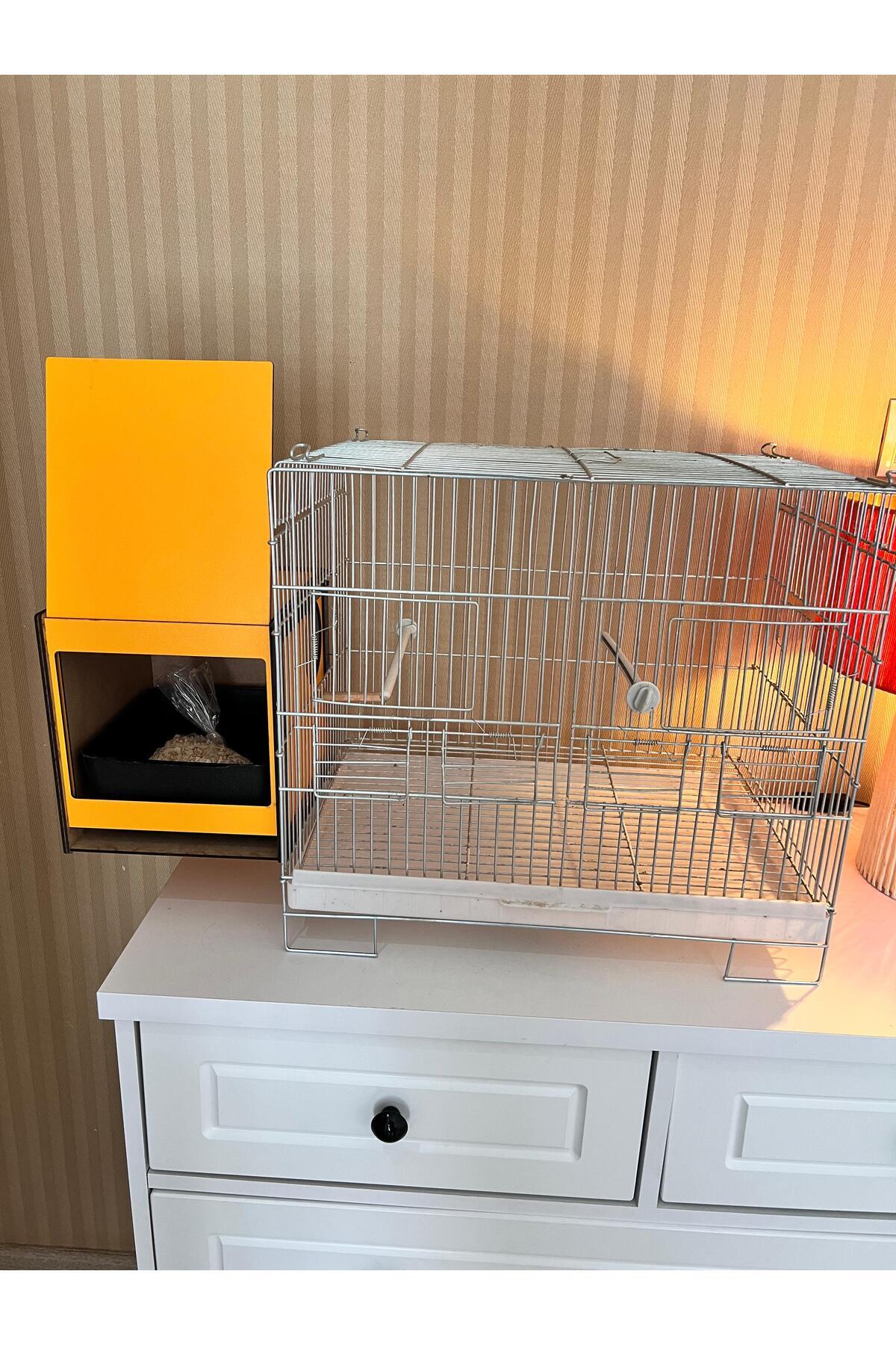 Demo Tasarım-Budgie Nest with Nest Orange Bird Nest 7