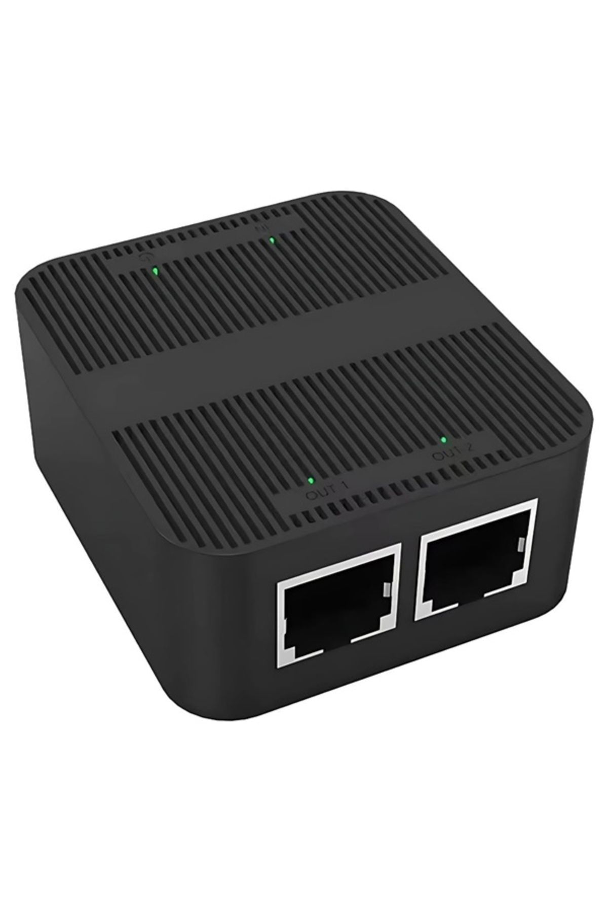 Zilevo RJ45 Ethernet Splitter 1 Giriş 2 Çıkış Gigabit 100Mbps Çevirici Çoklayıcı