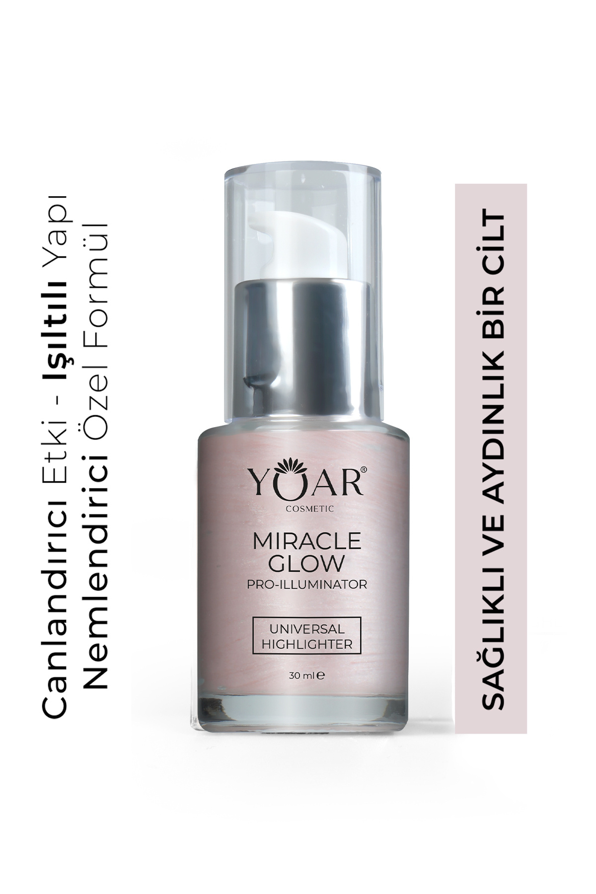 Yoar Cosmetic Aydınlatıcı Makyaj Bazı- Pro Illiminator, Highlighter, Primer Make-up-base 30 ml