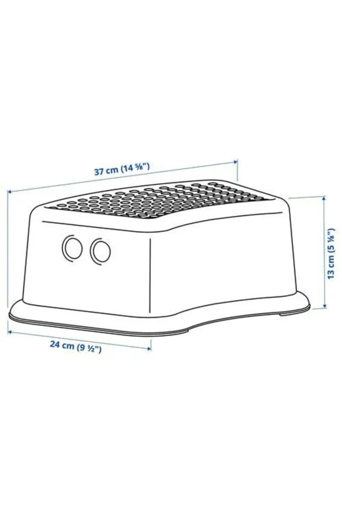 IKEA Çocuklar Için Tuvalet Eğitim Seti TOSSIG Klozet Adaptörü ve FÖRSIKTIG Kaydırmaz Çocuk Basamağı fotoğrafı 4 (önizleme)