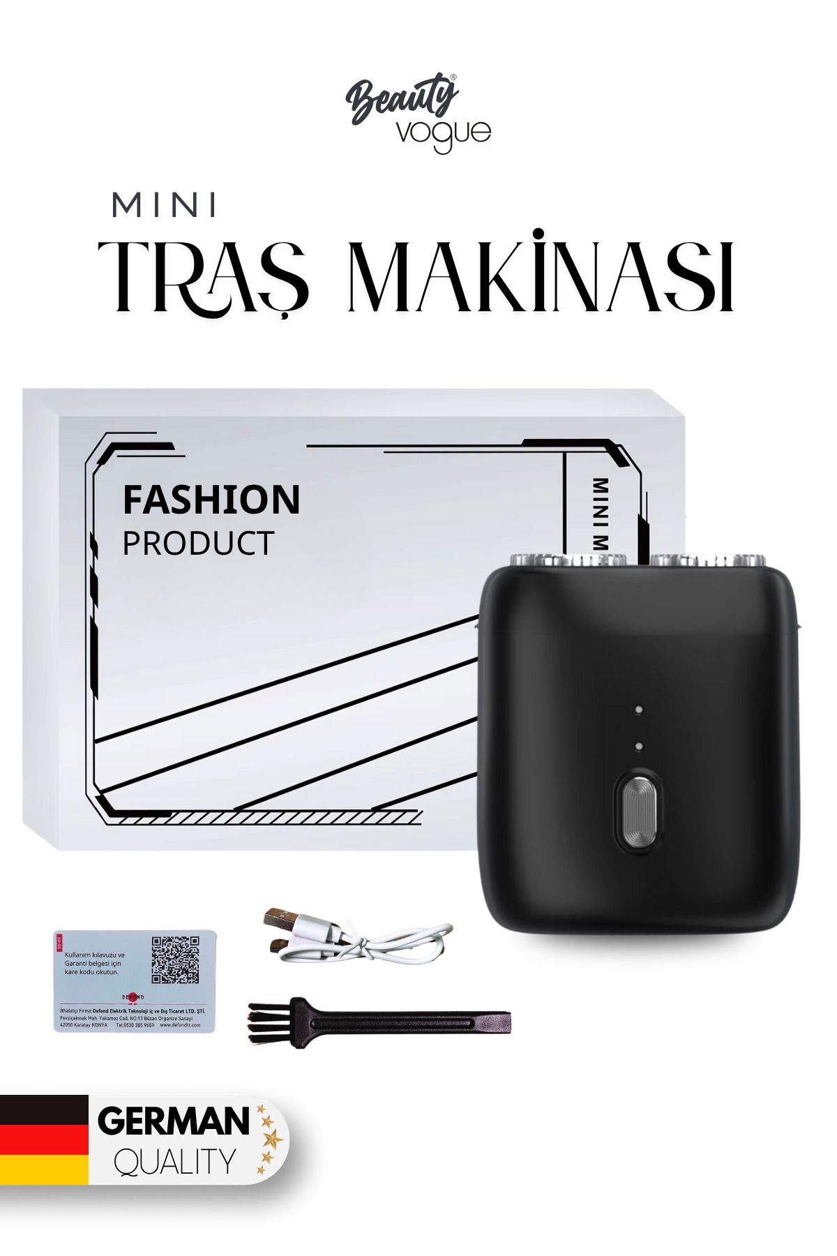 Beauty Vogue Mini Shaver Traş Makinesi SD-03