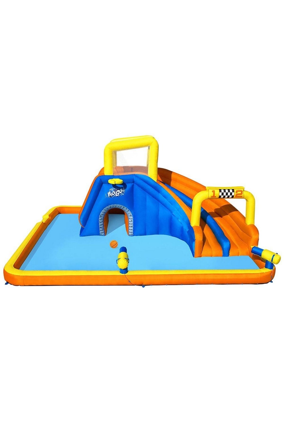 BESTWAY betsway H2OGO! Süper Speedway Mega Su Parkı 551 x 502 x 265 cm