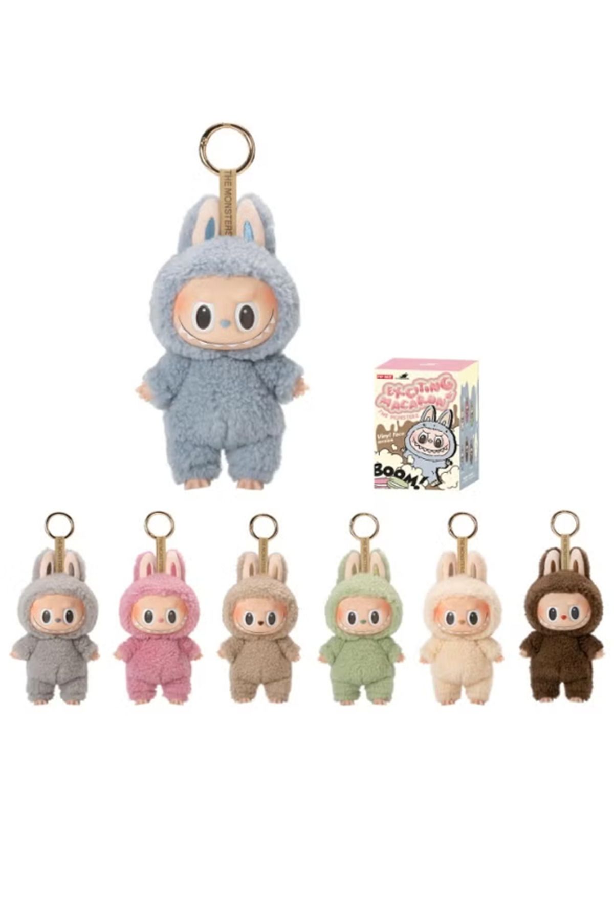 MACON-Labubu Surprise (BLIND BOX) Labubu Third Generation Plush Doll Random Blind Box One 5