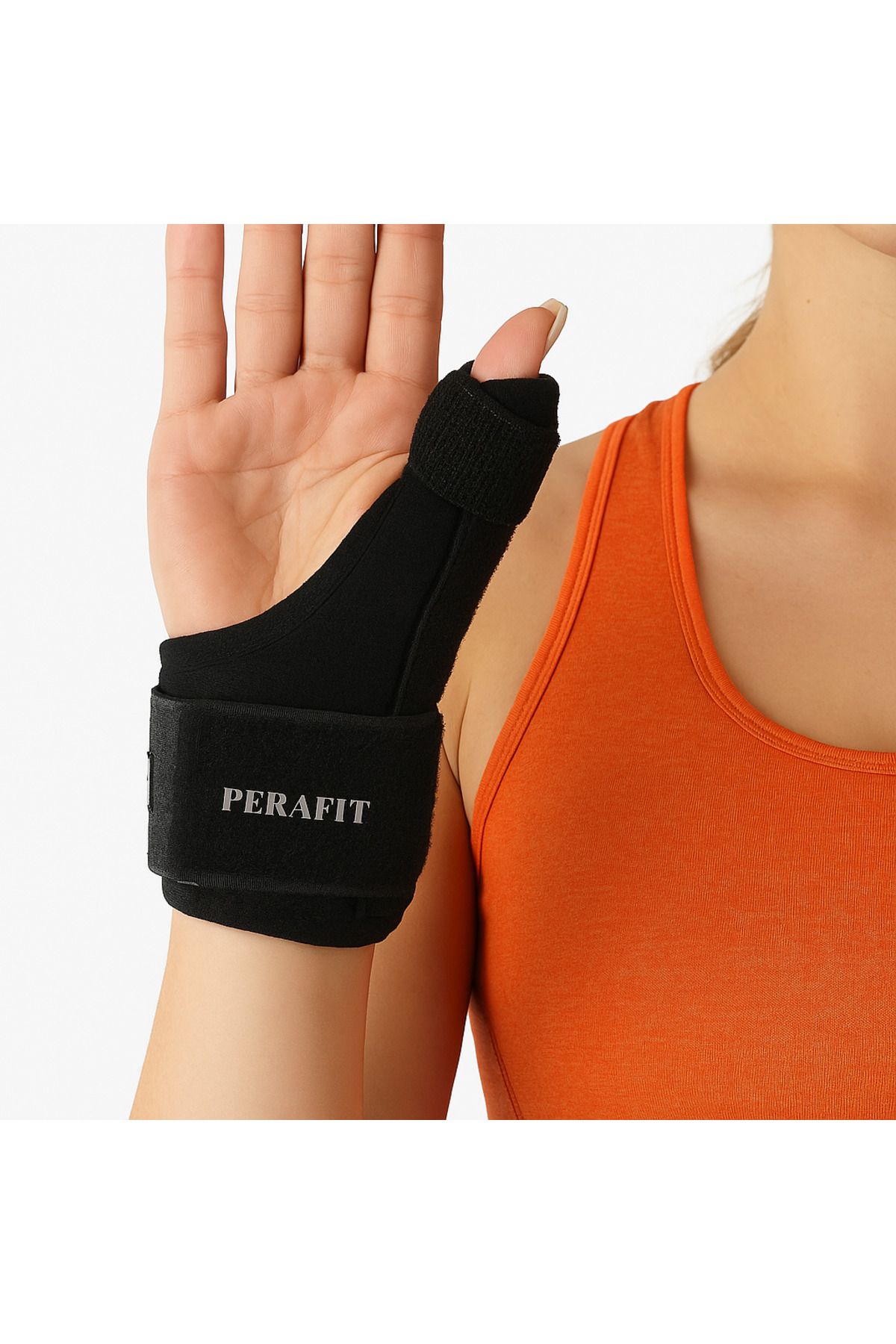 Perafit Baş Parmak Ve Bilek Destekli El Bilekliği Metal Atel De Quarvein