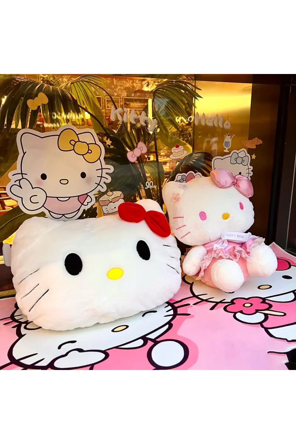 eco sepet Hello Kitty Peluş Yastık 40 cm