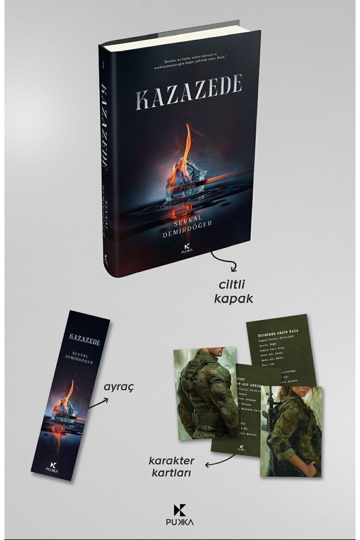 Pukka yayınları KAZAZEDE CİLTLİ--ŞEVVAL DEMİRDÖĞER - Fiyatı, Yorumları