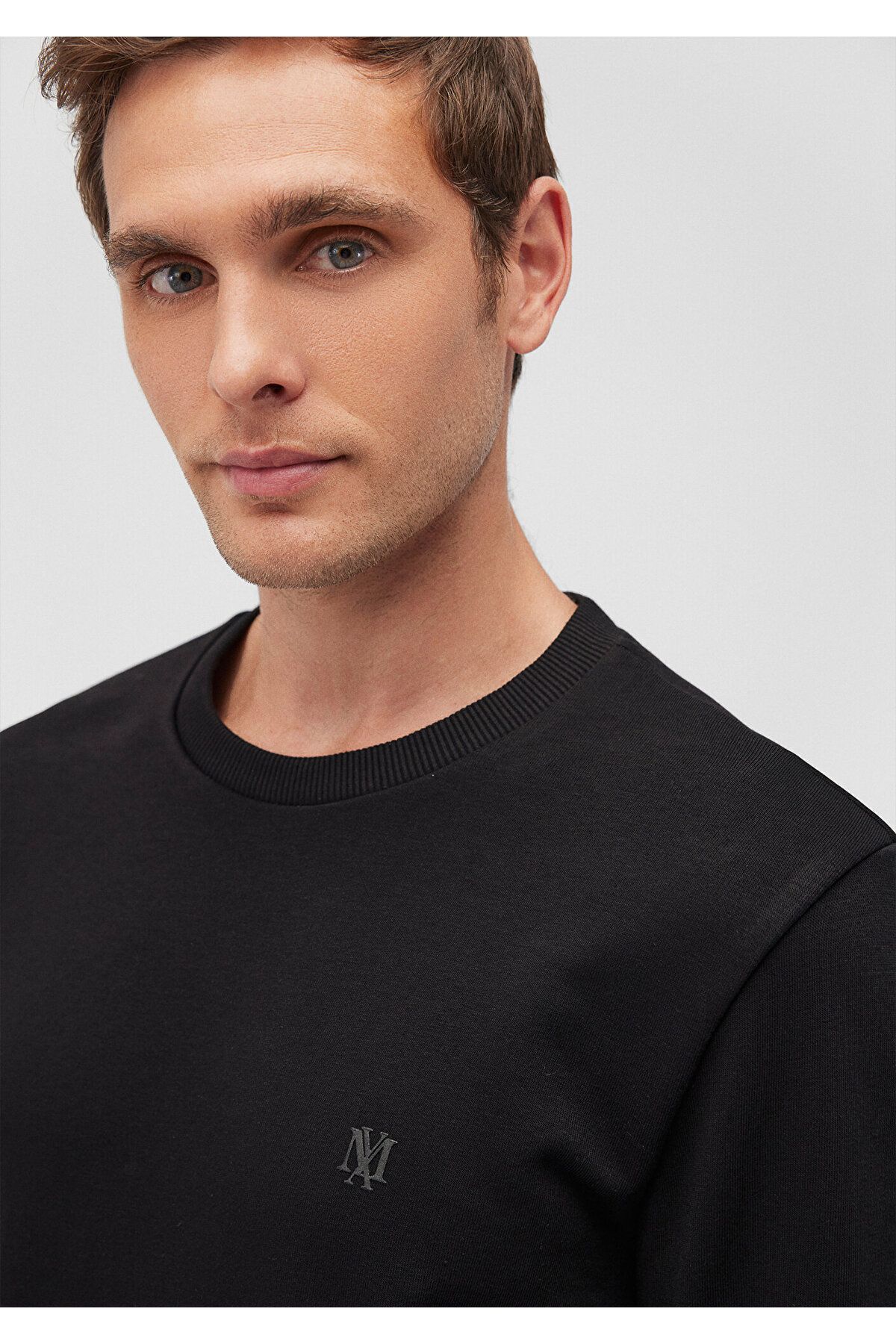 Mavi-Μαύρο φούτερ Crew Neck - Basic Model 065751 -900 5