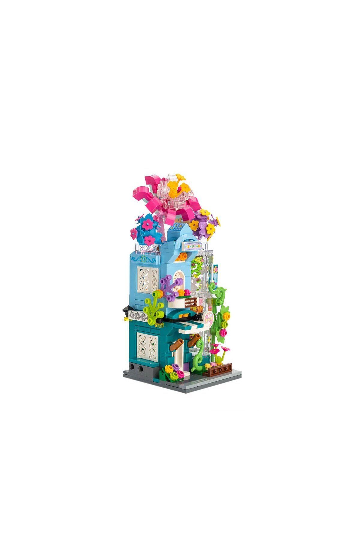 keeppley-Kp28016 Grenness Flower Store Block Set 3